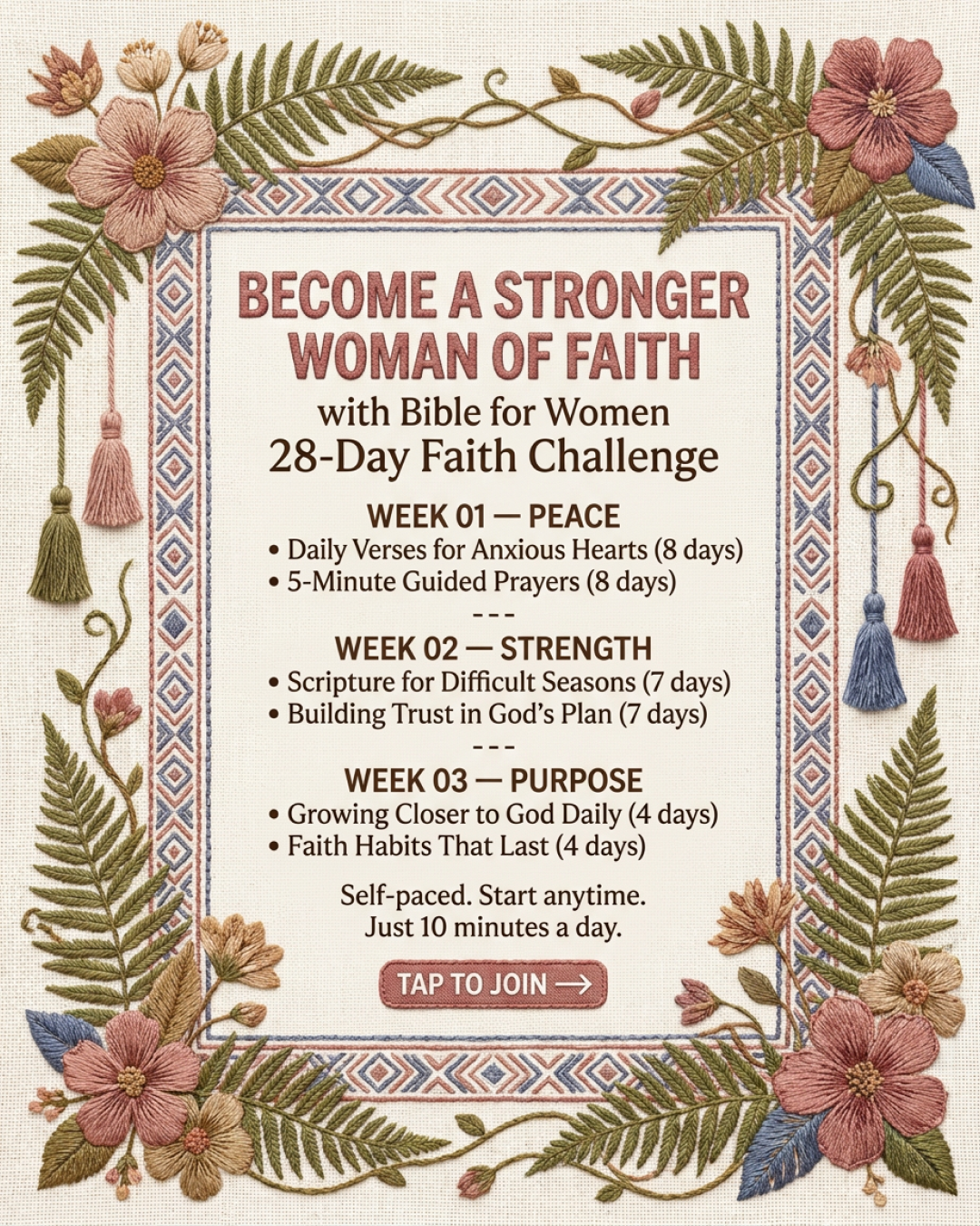 Daily Bible Verses Facebook ad