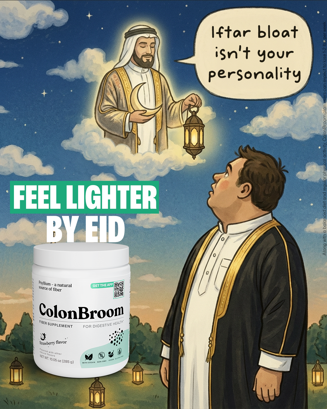 ColonBroom Facebook ad