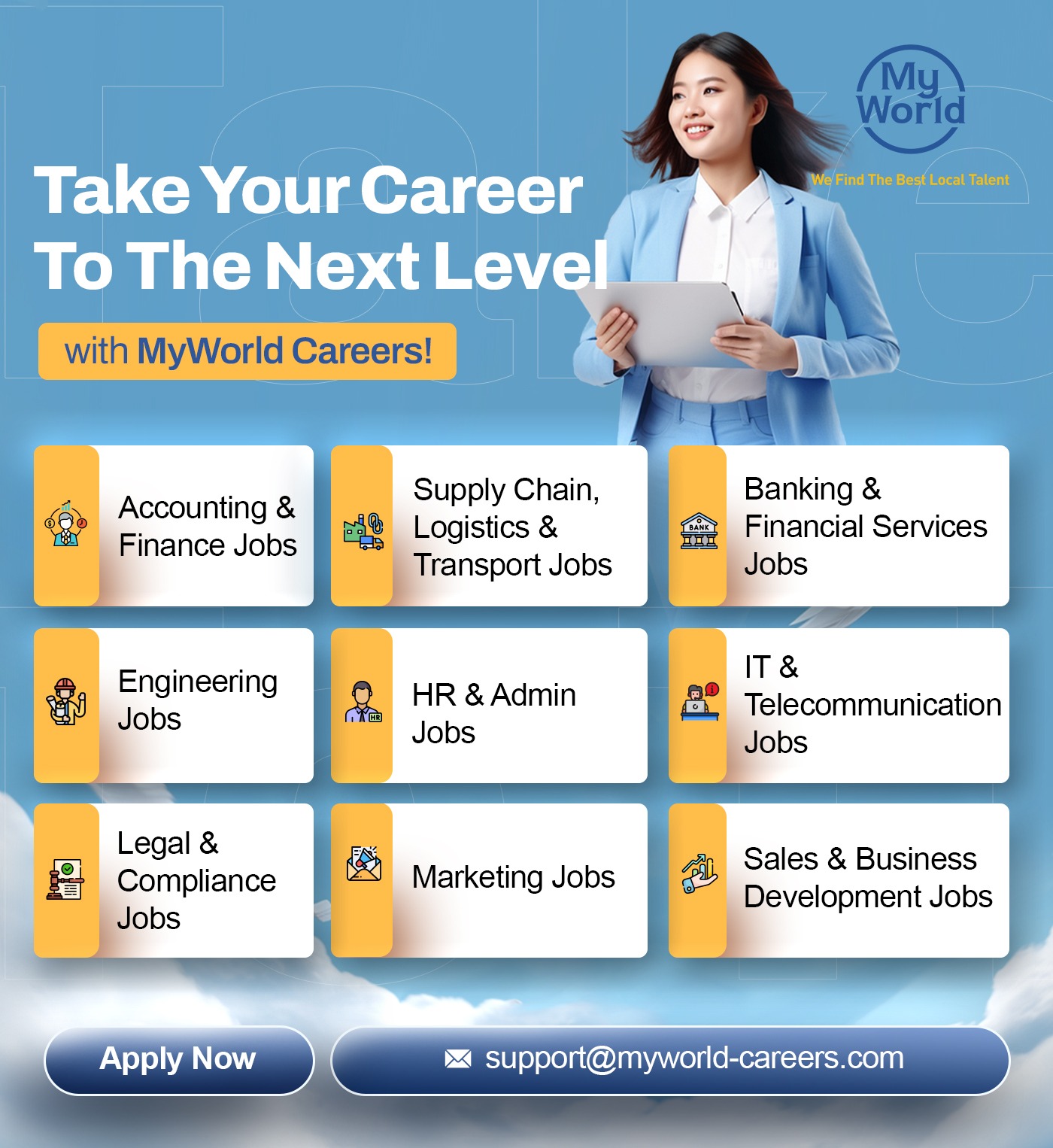 MyWorld Careers Laos Facebook ad