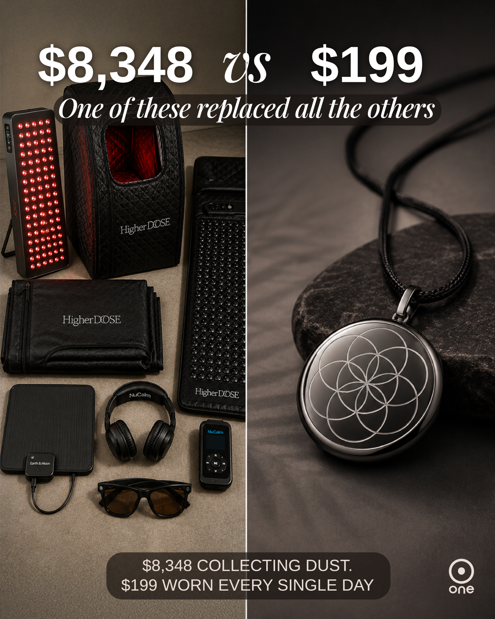 The OneDevice Facebook ad