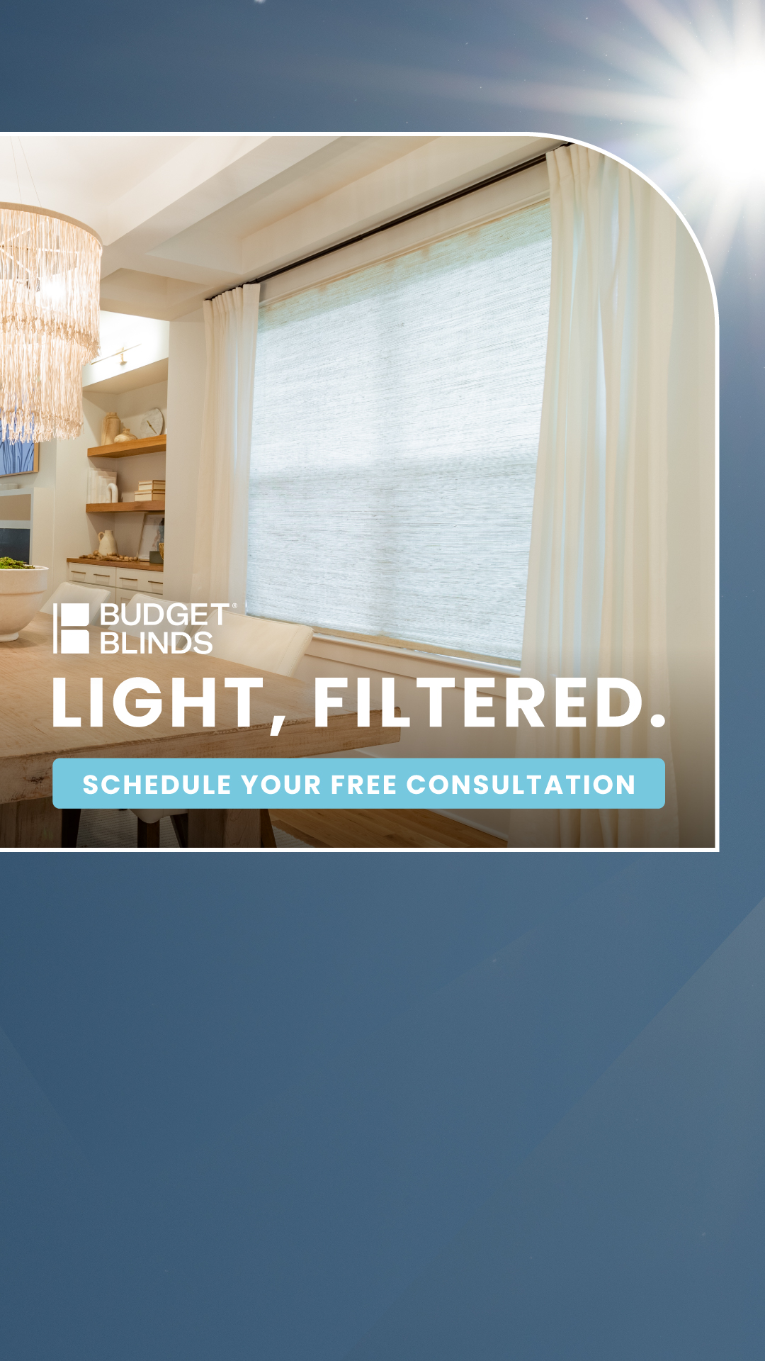 Budget Blinds of  Wayne, Mahwah & Kinnelon Facebook ad