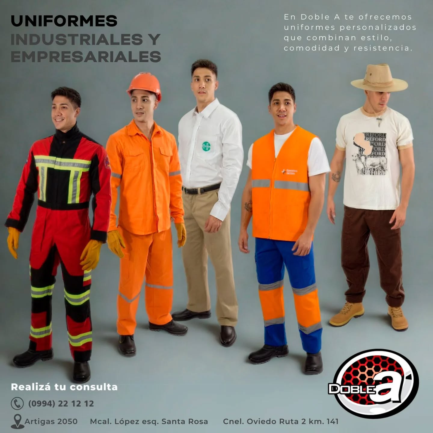 Doble A La Tienda del Trabajador Facebook ad: Doble A | Uniformes (@dobleaparaguay) • Instagram photos…