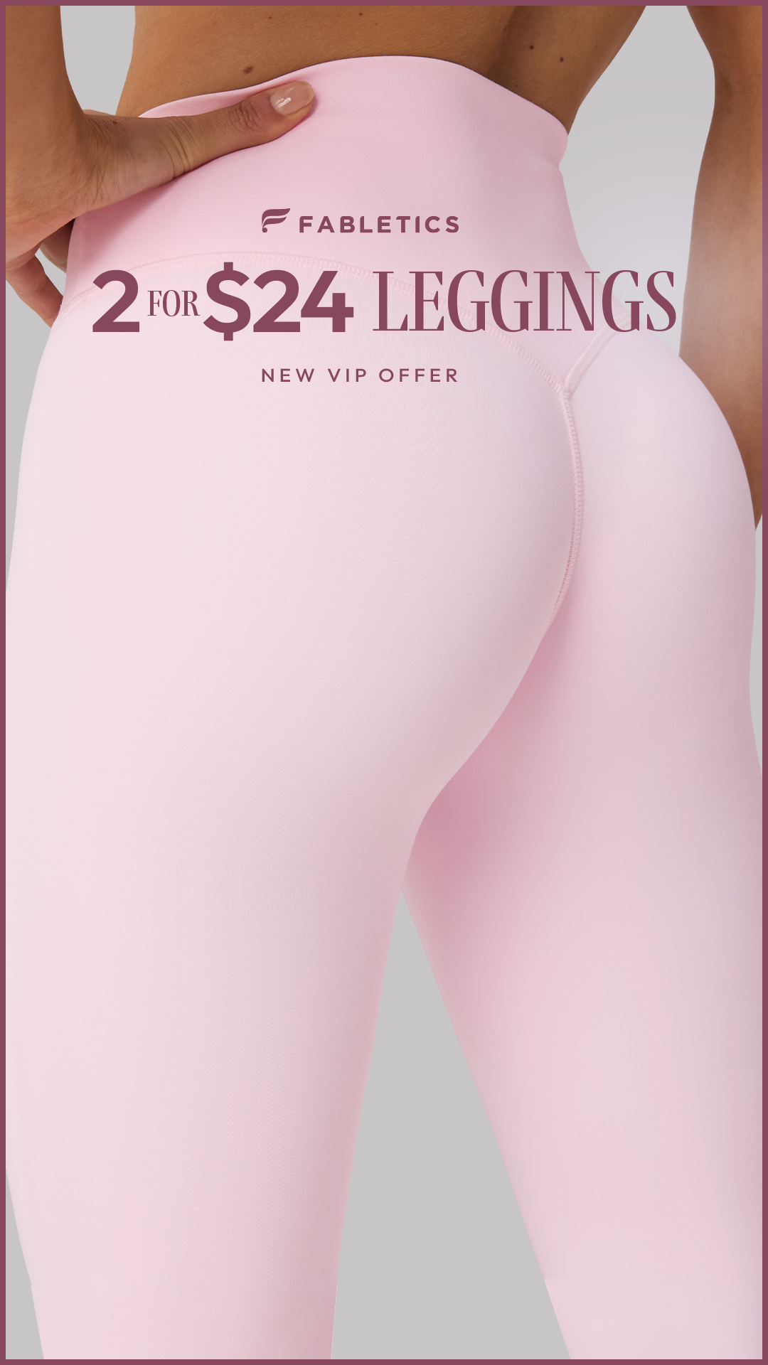 Fabletics Facebook ad