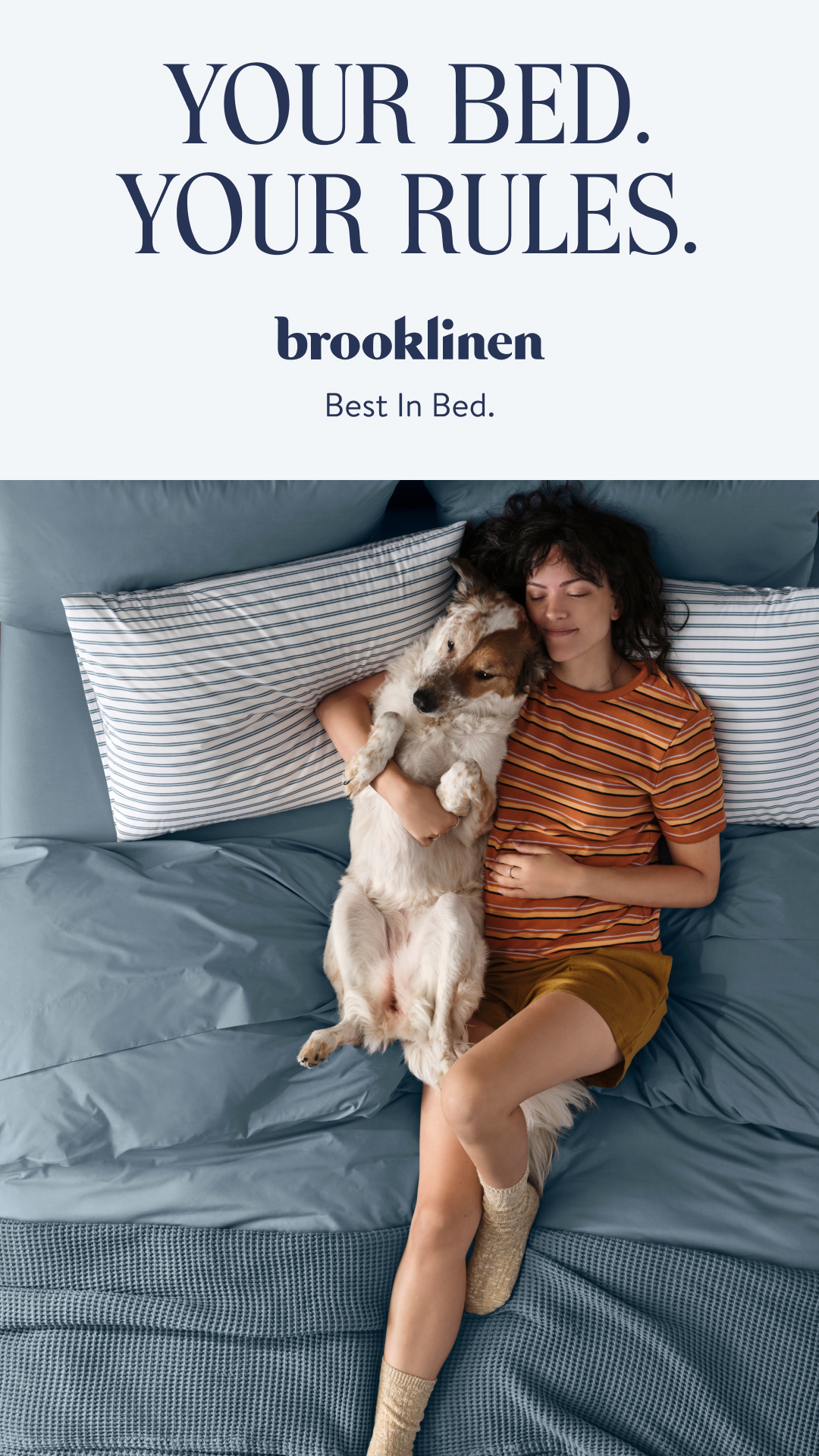 Brooklinen Facebook ad