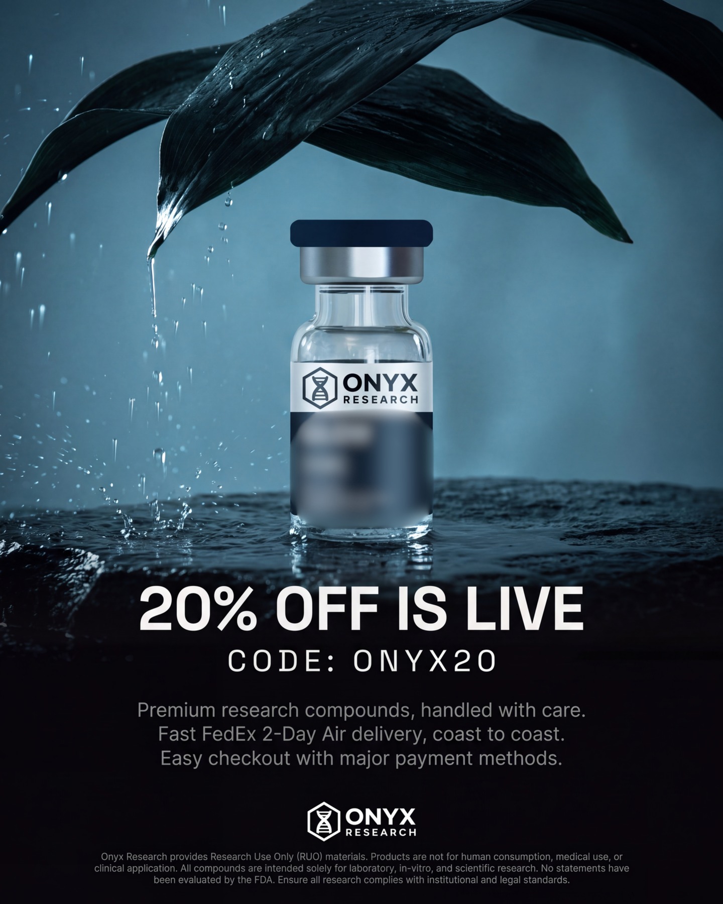 Onyx Research Lab Facebook ad