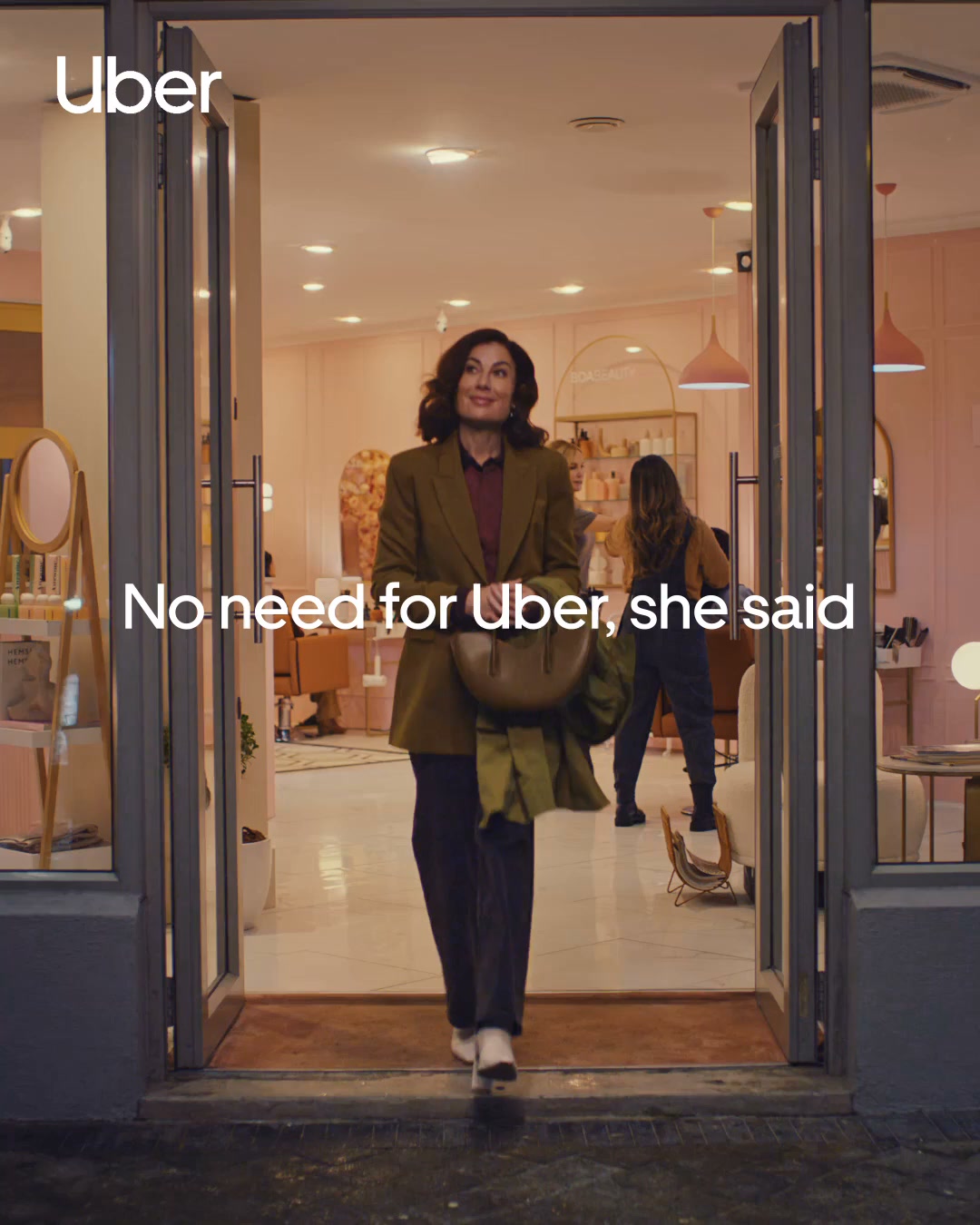 Uber Facebook ad: No regrets