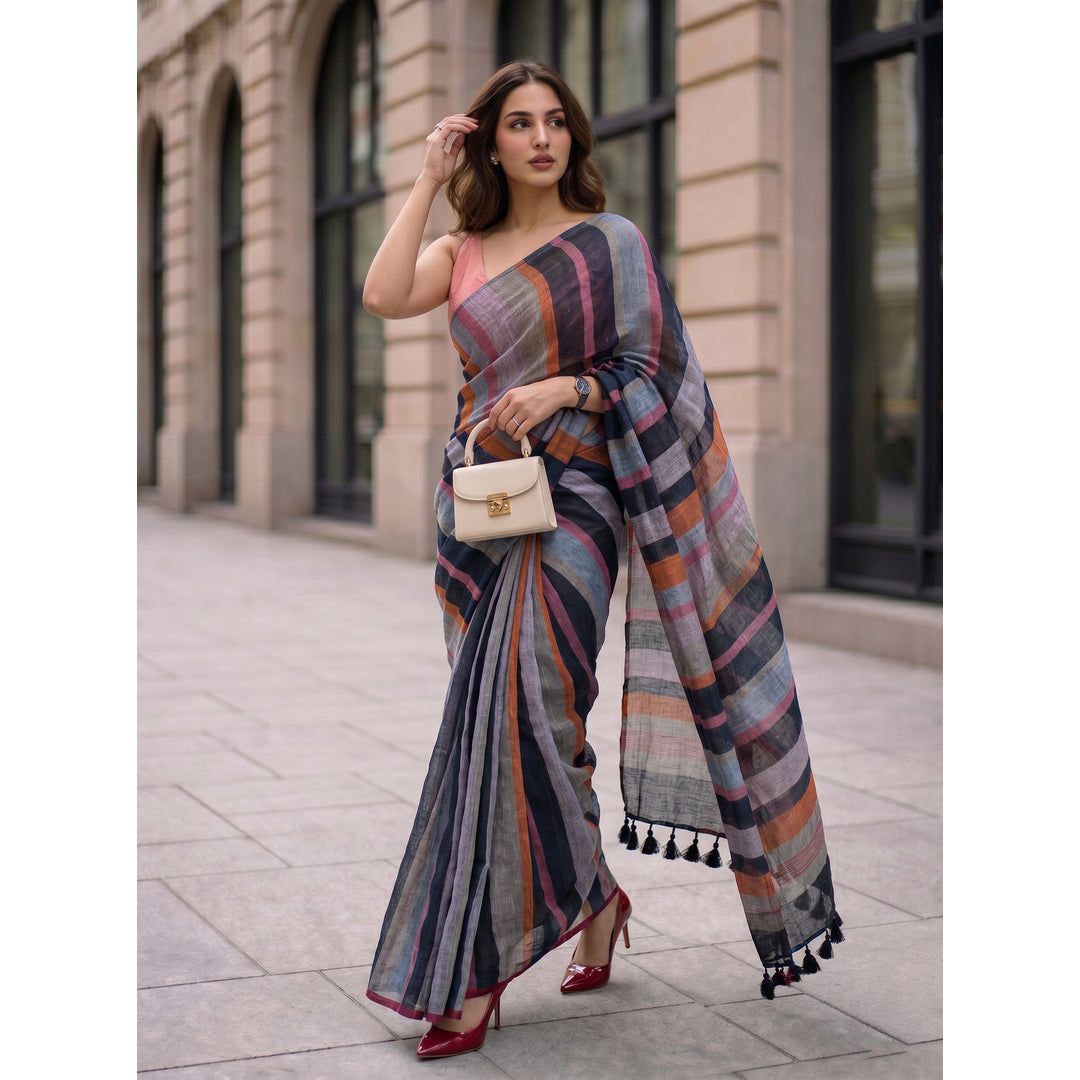 MĀYIN Facebook ad: 100% Pure Handloom Linen
