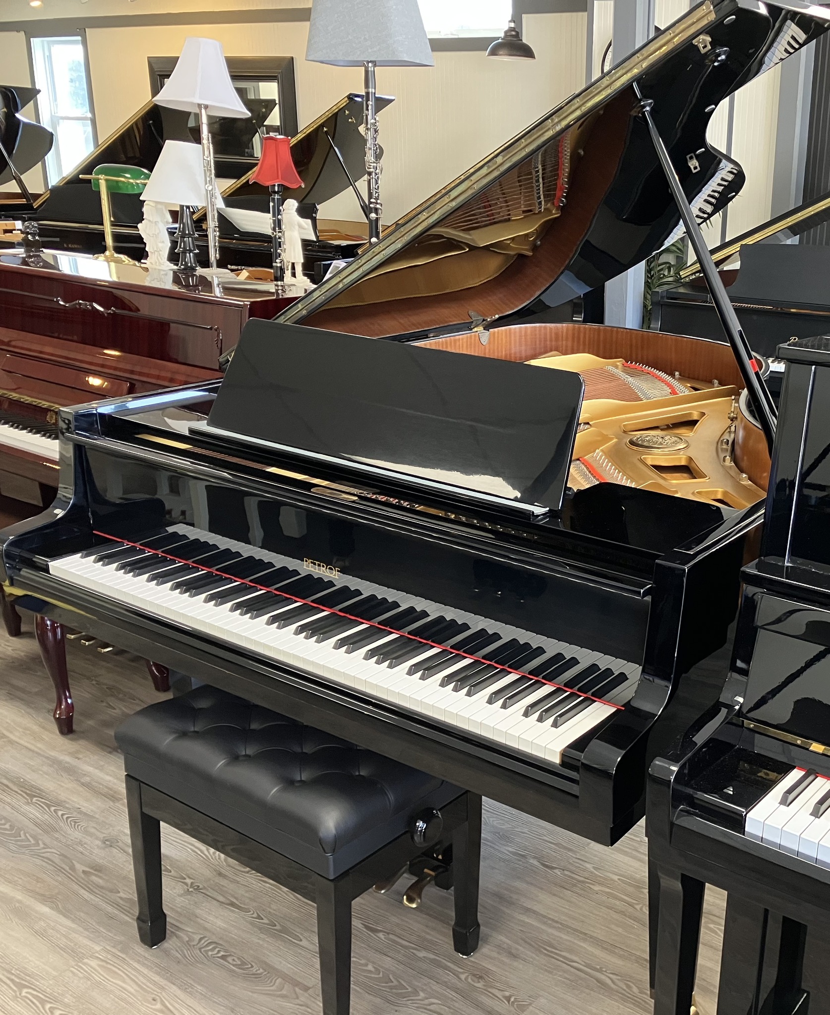 Eric L. Carlson Facebook ad: Petrof 6'4 Conservatory Grand Piano Model III - includes…