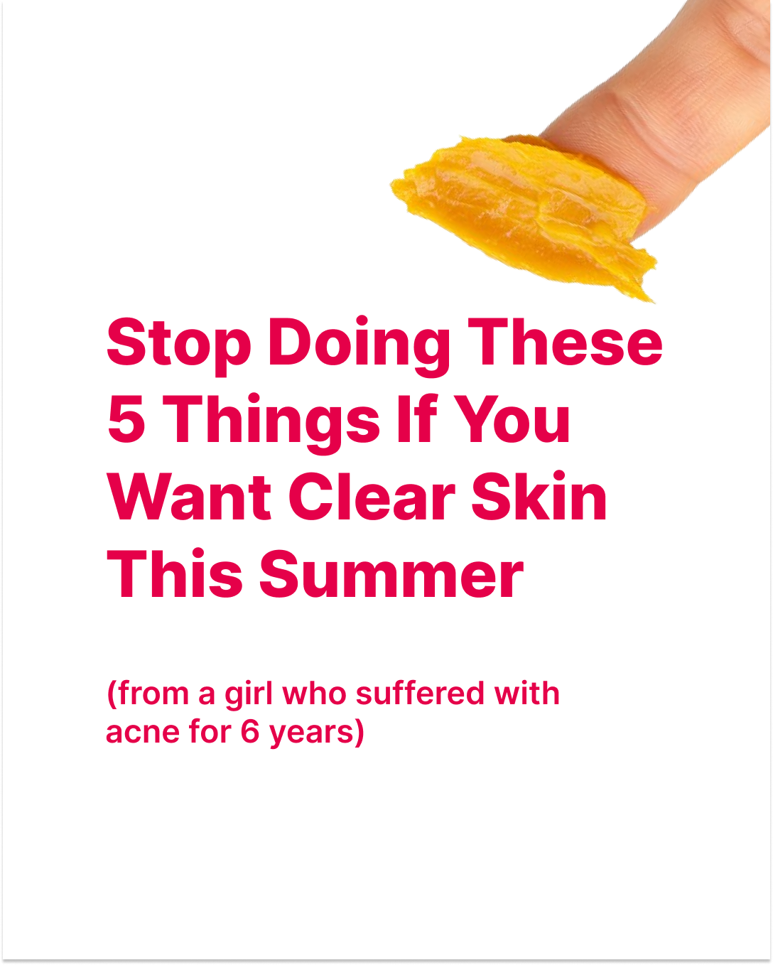 Anne's Skincare Blog Facebook ad
