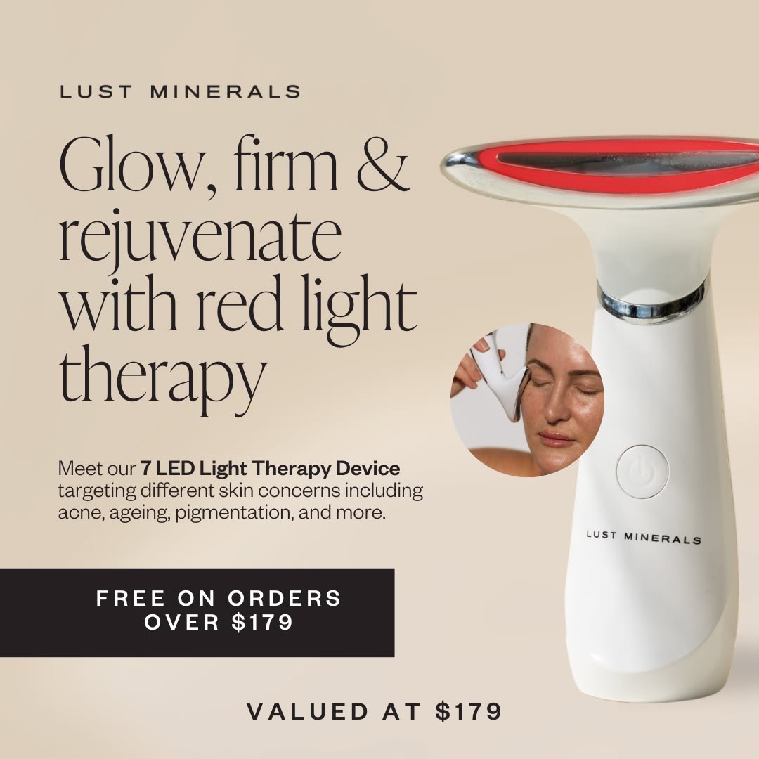 Lust Minerals Facebook ad