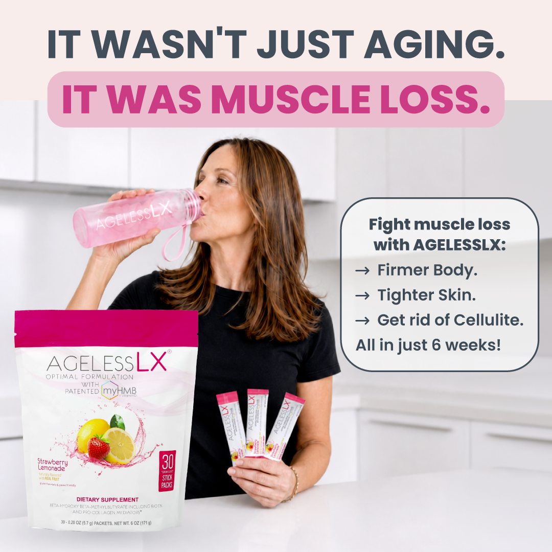 Michele Living Ageless Facebook ad