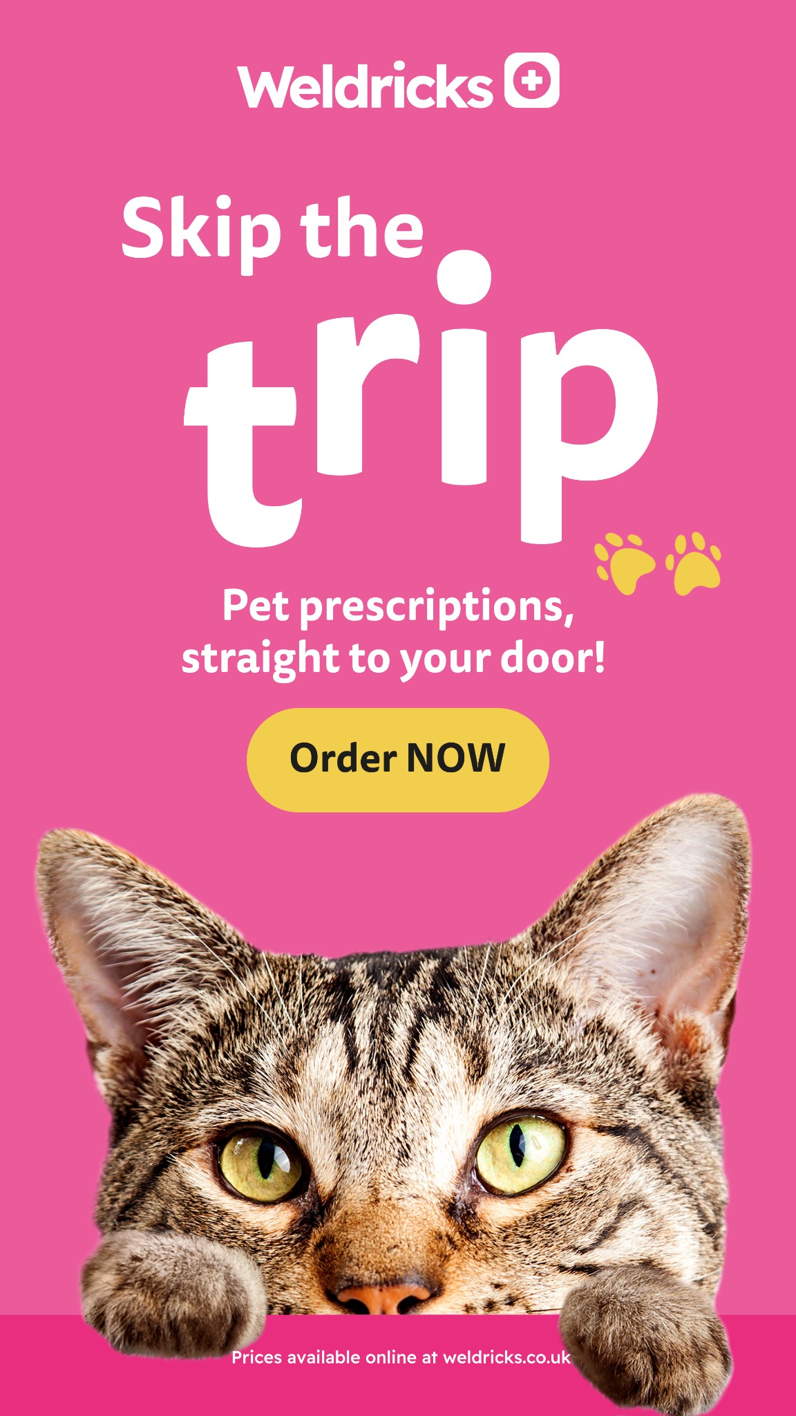 Weldricks Pharmacy Facebook ad
