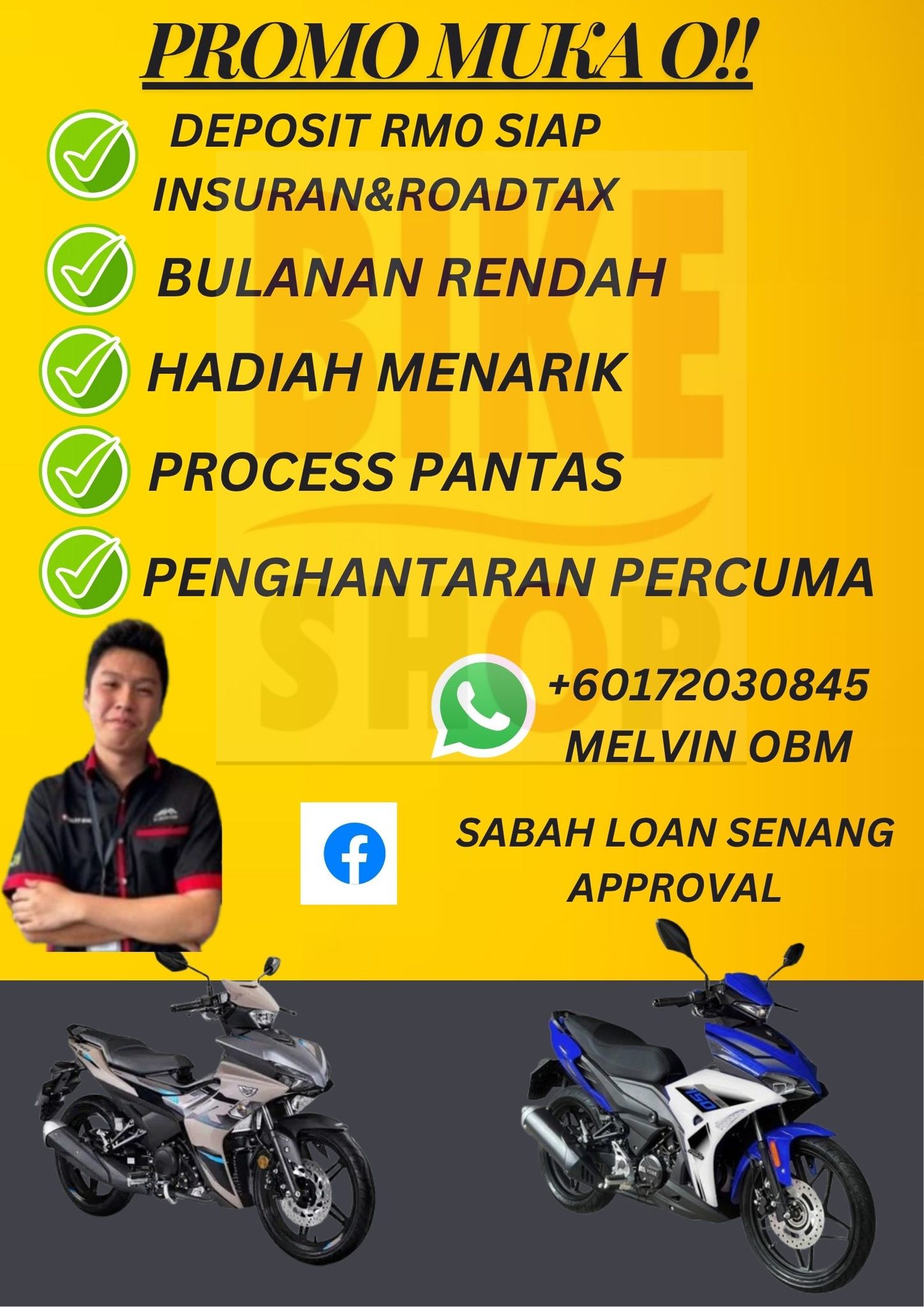 LOAN Senang approval Facebook ad: PROMOSI LOAN MOTOR TERBESAR DI SABAH