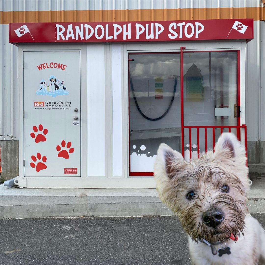 Randolph Hardware Facebook ad: Quick & Easy Pet Wash