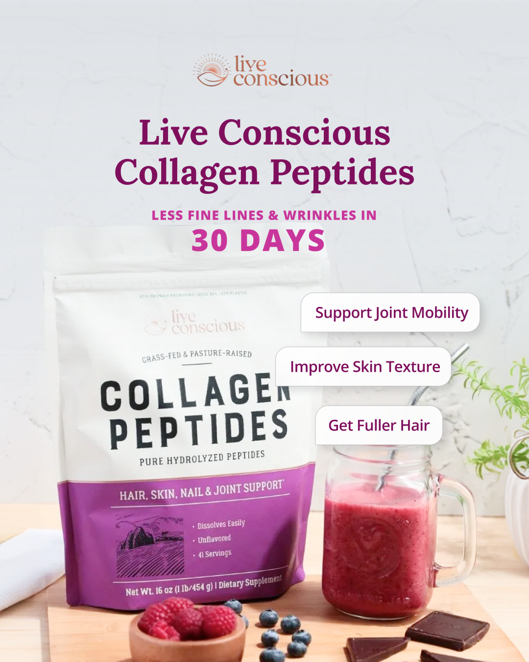 Live Conscious Facebook ad