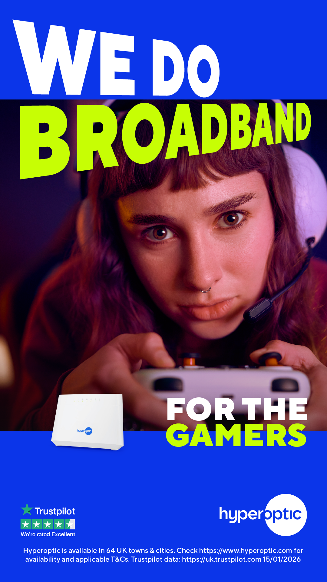 Hyperoptic Facebook ad