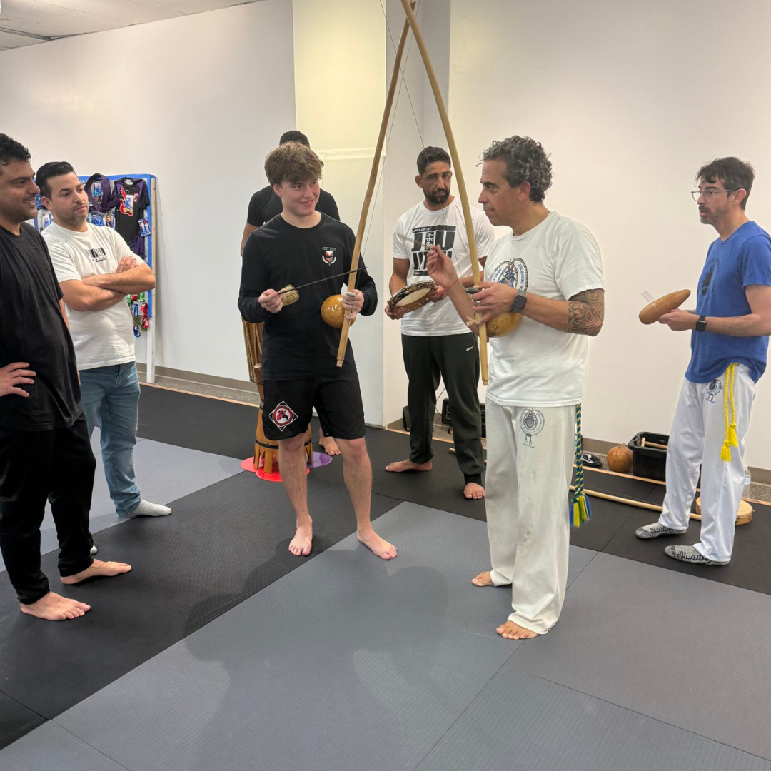 Cristyan Jiu-Jitsu Academy Facebook ad: Try Capoeira, Free Class + 50% OFF