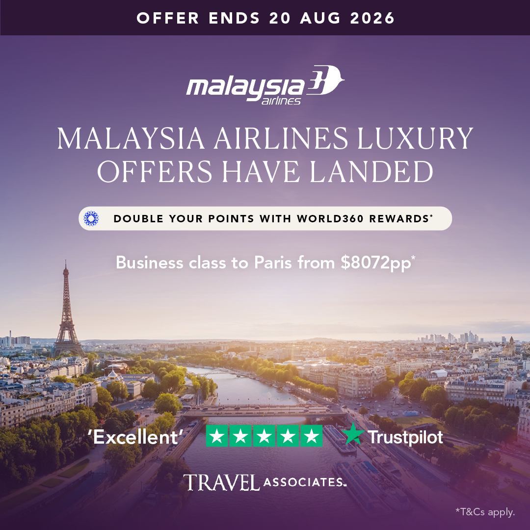 Travel Associates Facebook ad