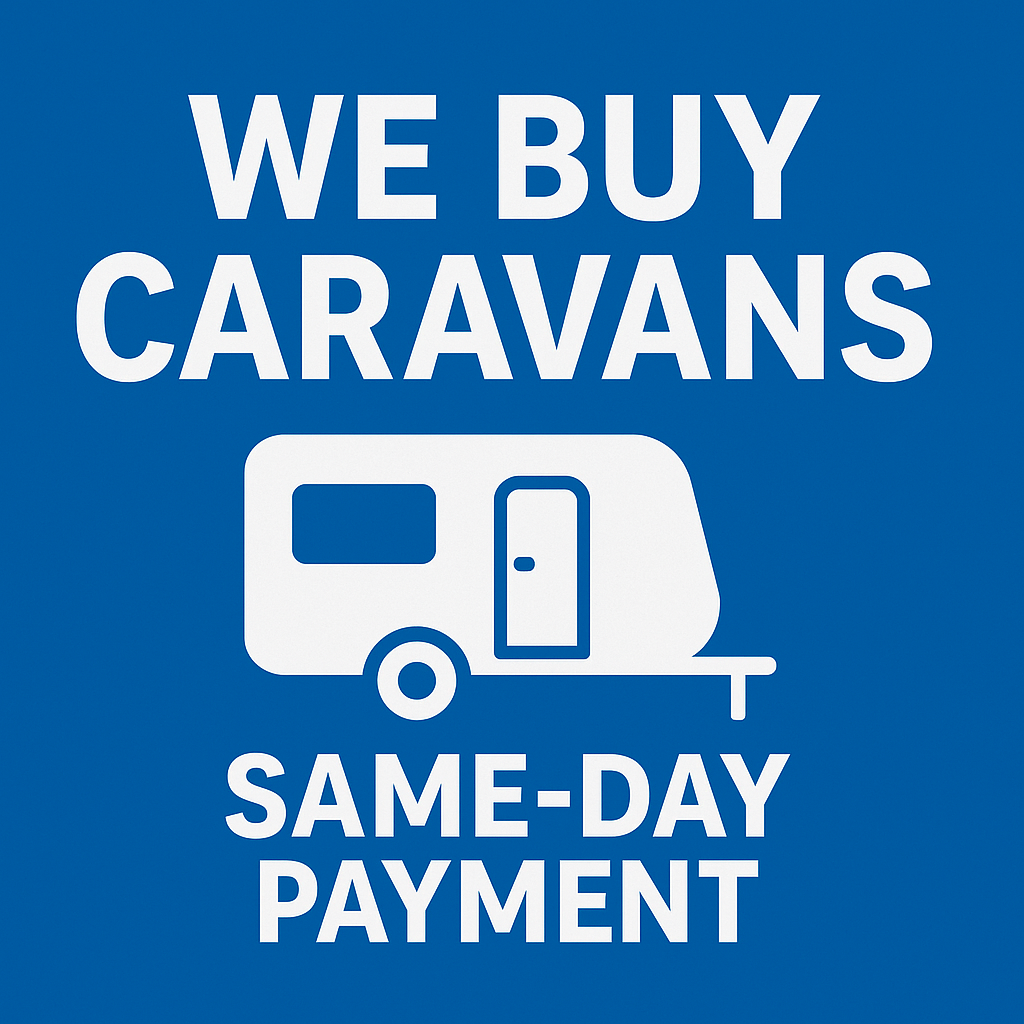 Hervey Bay Caravans Facebook ad: We Buy Caravans, Fast, Easy, Local