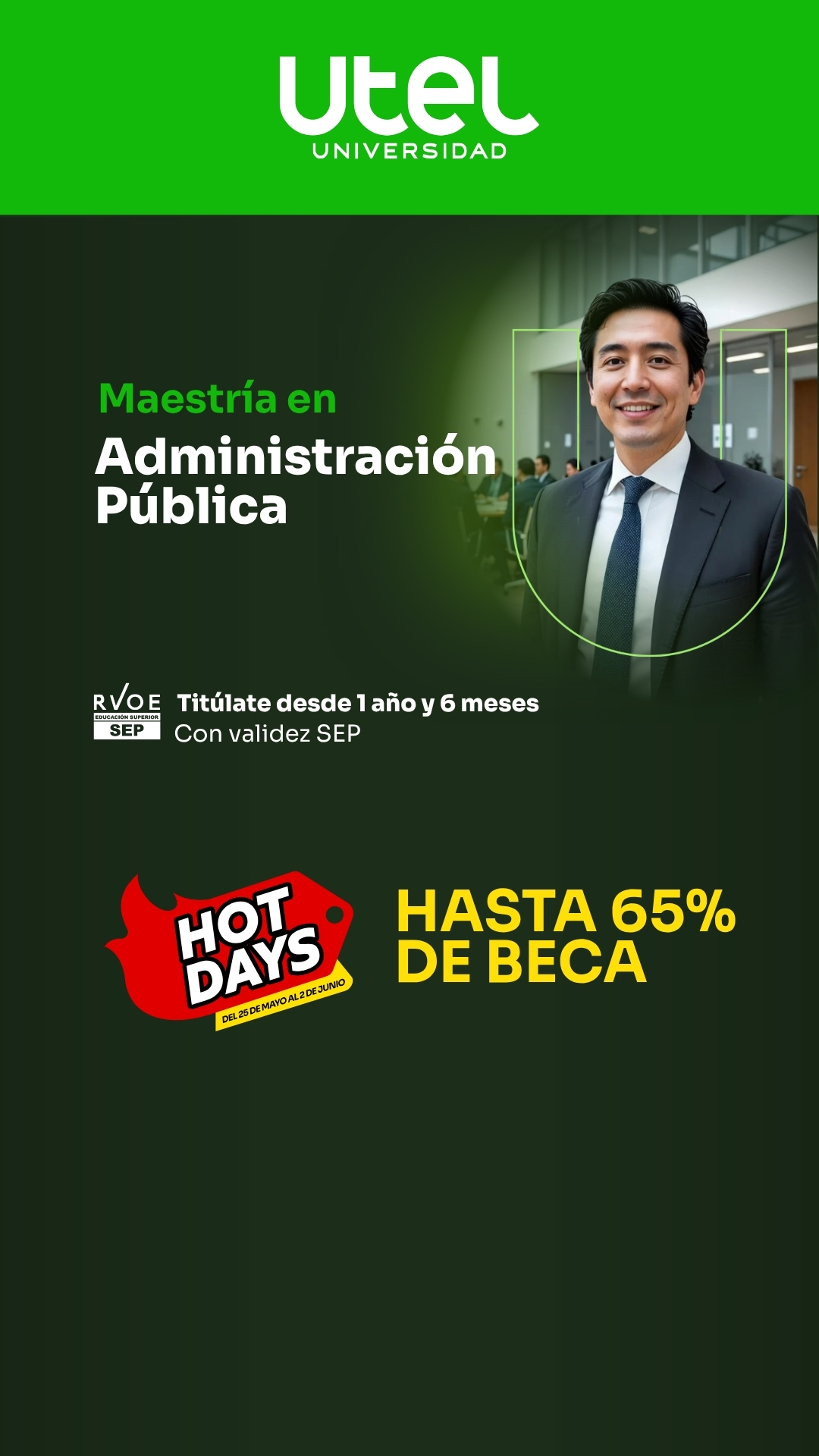 Utel Universidad Facebook ad