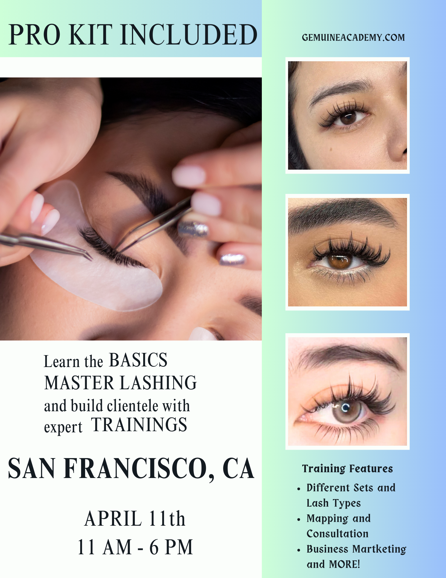 Gemuine Academy Facebook ad