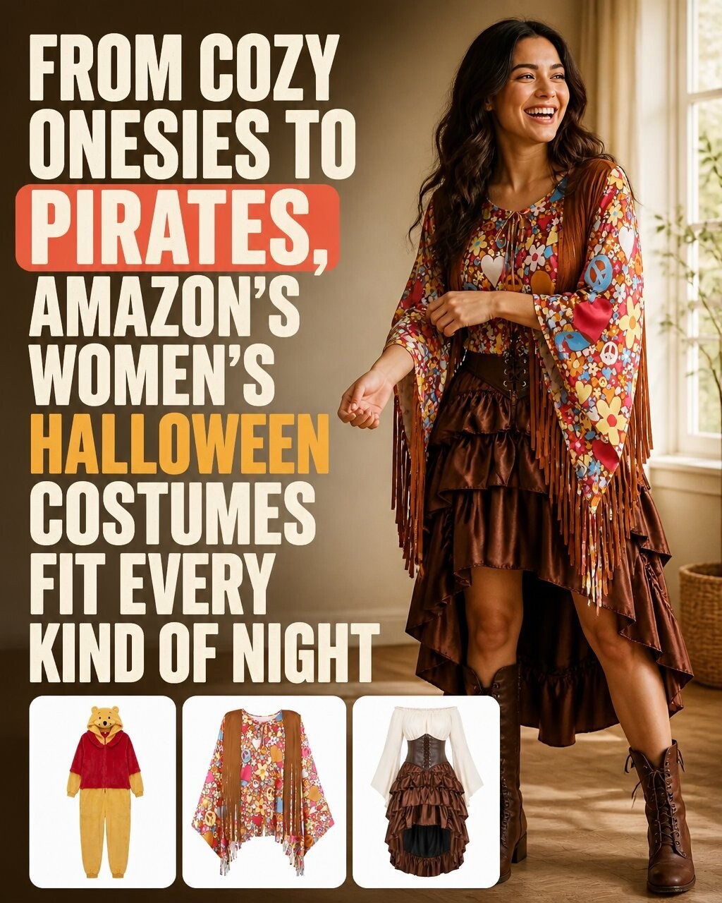 Toptenreviews Deals Facebook ad: Women's Halloween Costumes Worth Planning Ahead For