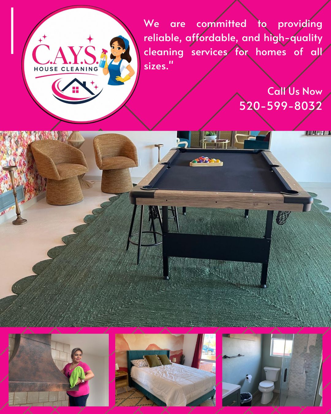 CAYS House Cleaning Facebook ad