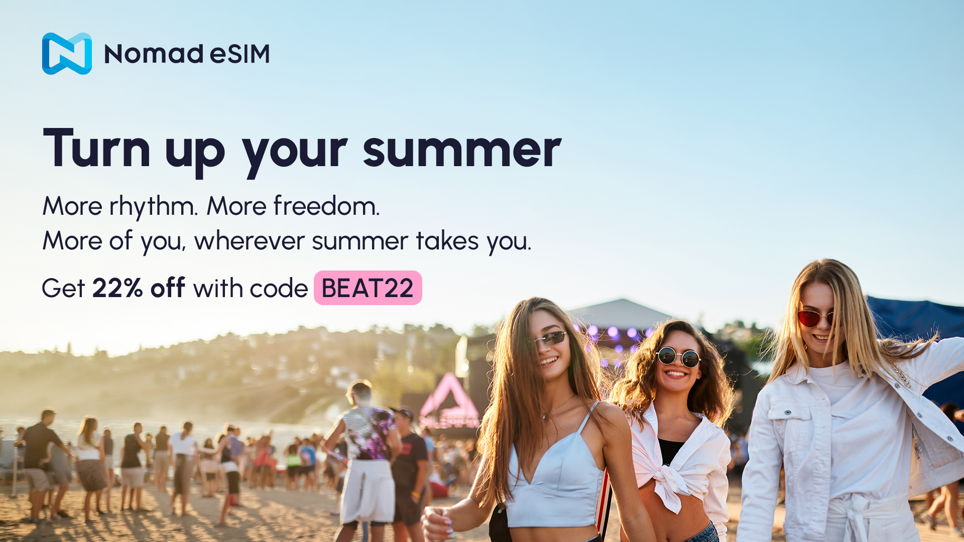 Nomad Esim Facebook ad