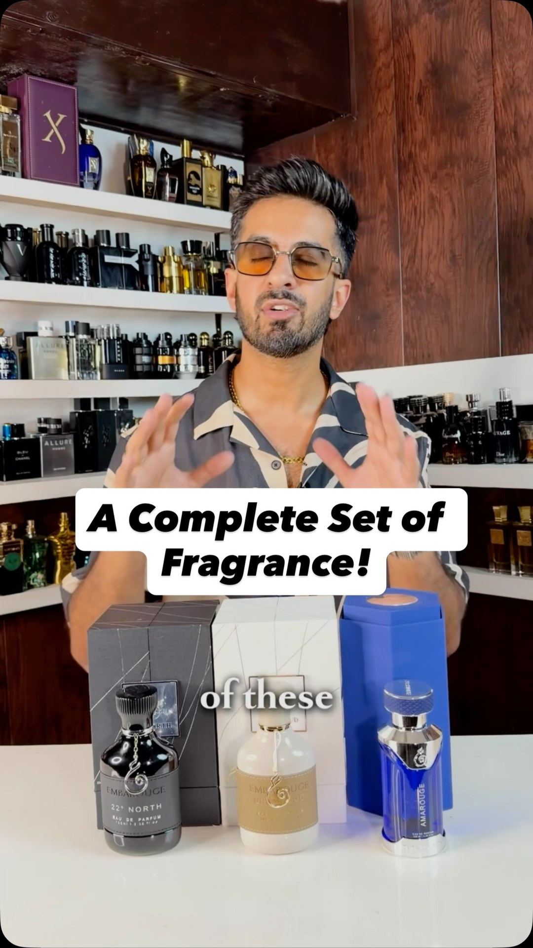 Embarouge Facebook ad: I had a complete set of fragrances for…