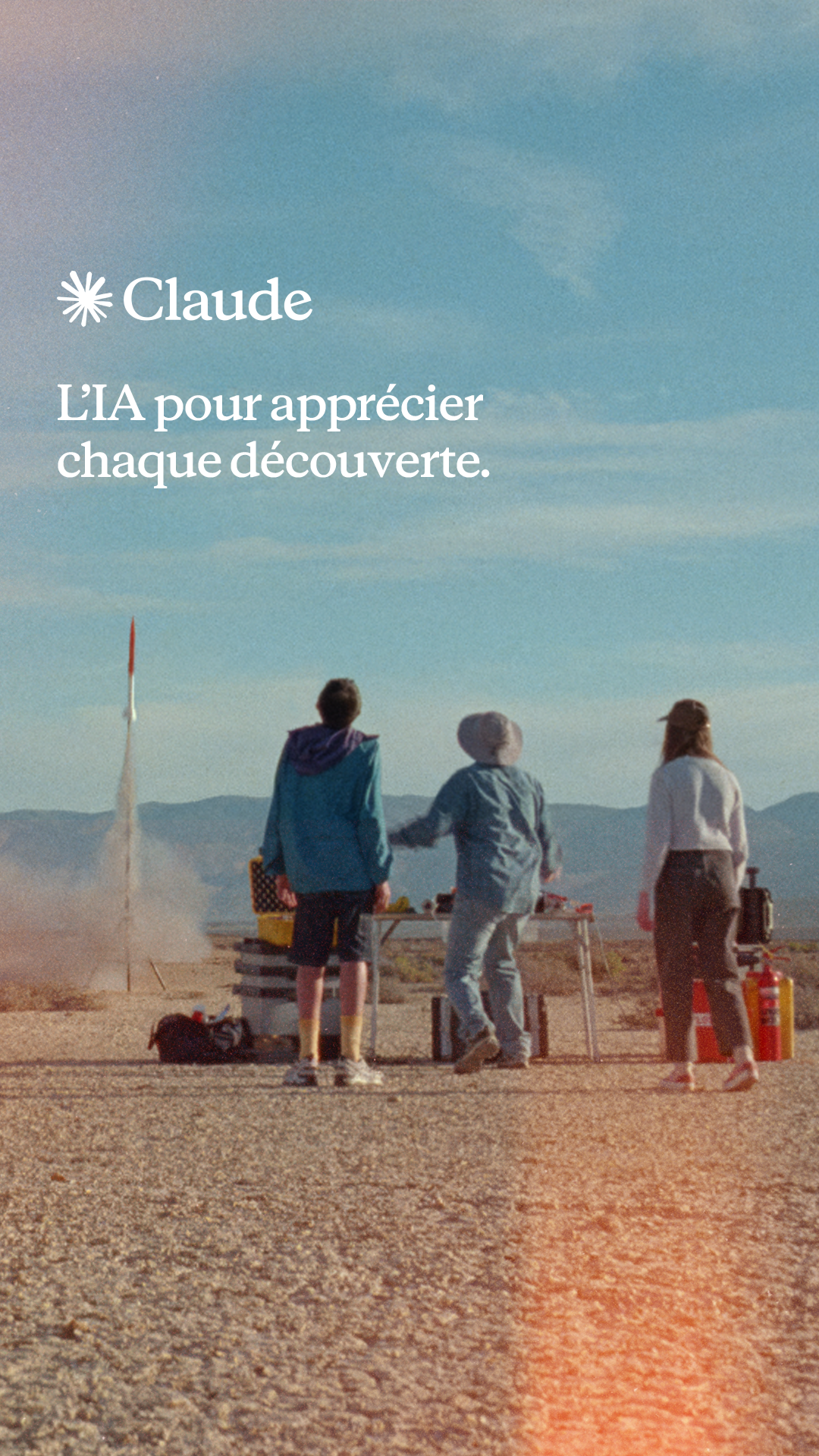 Claude Facebook ad