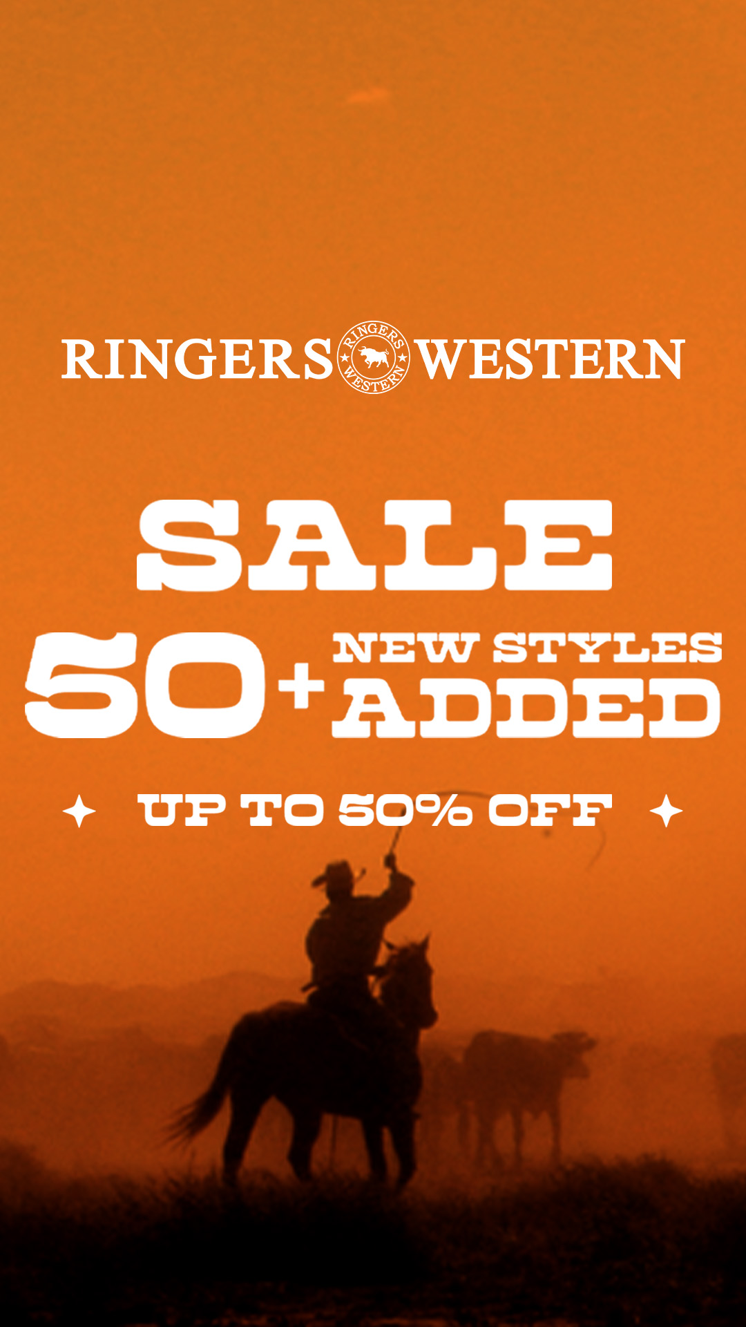 Ringers Western Facebook ad