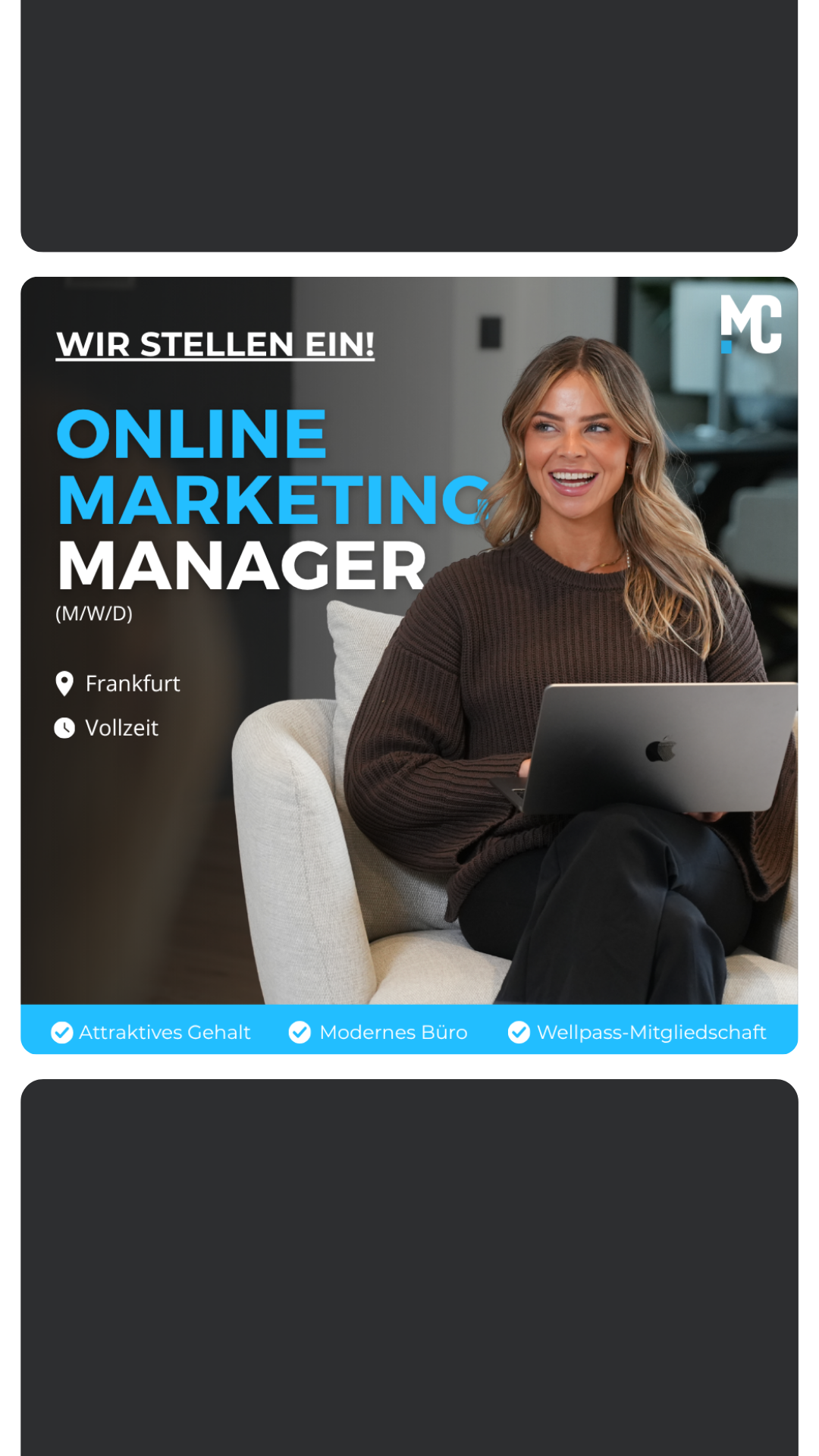 MC Media GmbH Facebook ad from May 22, 2026