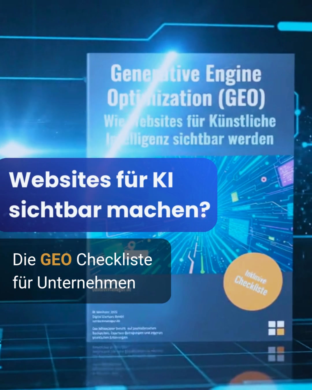Contentmanager.de Facebook ad: GEO Whitepaper zum Download