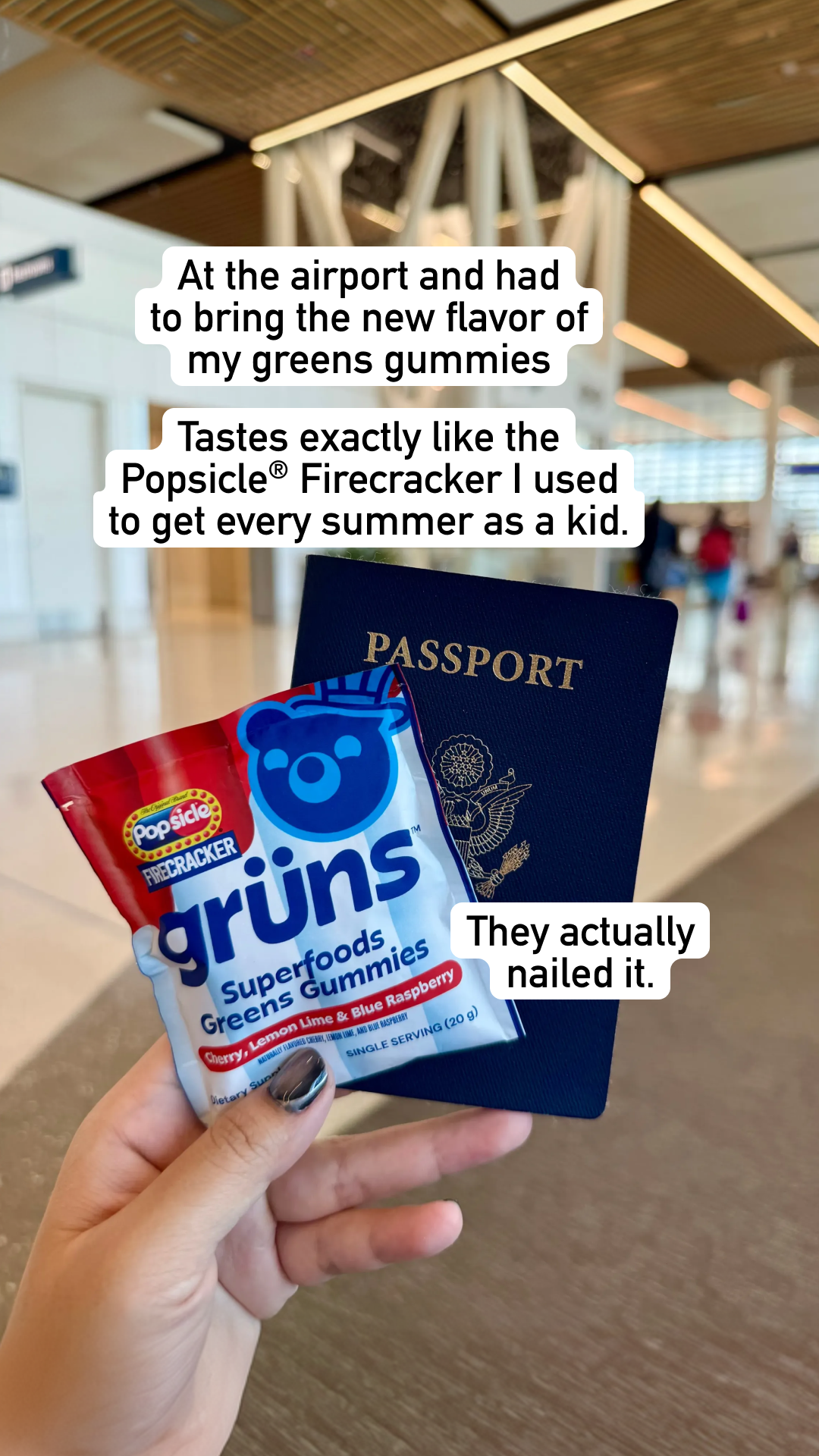 Grüns Facebook ad