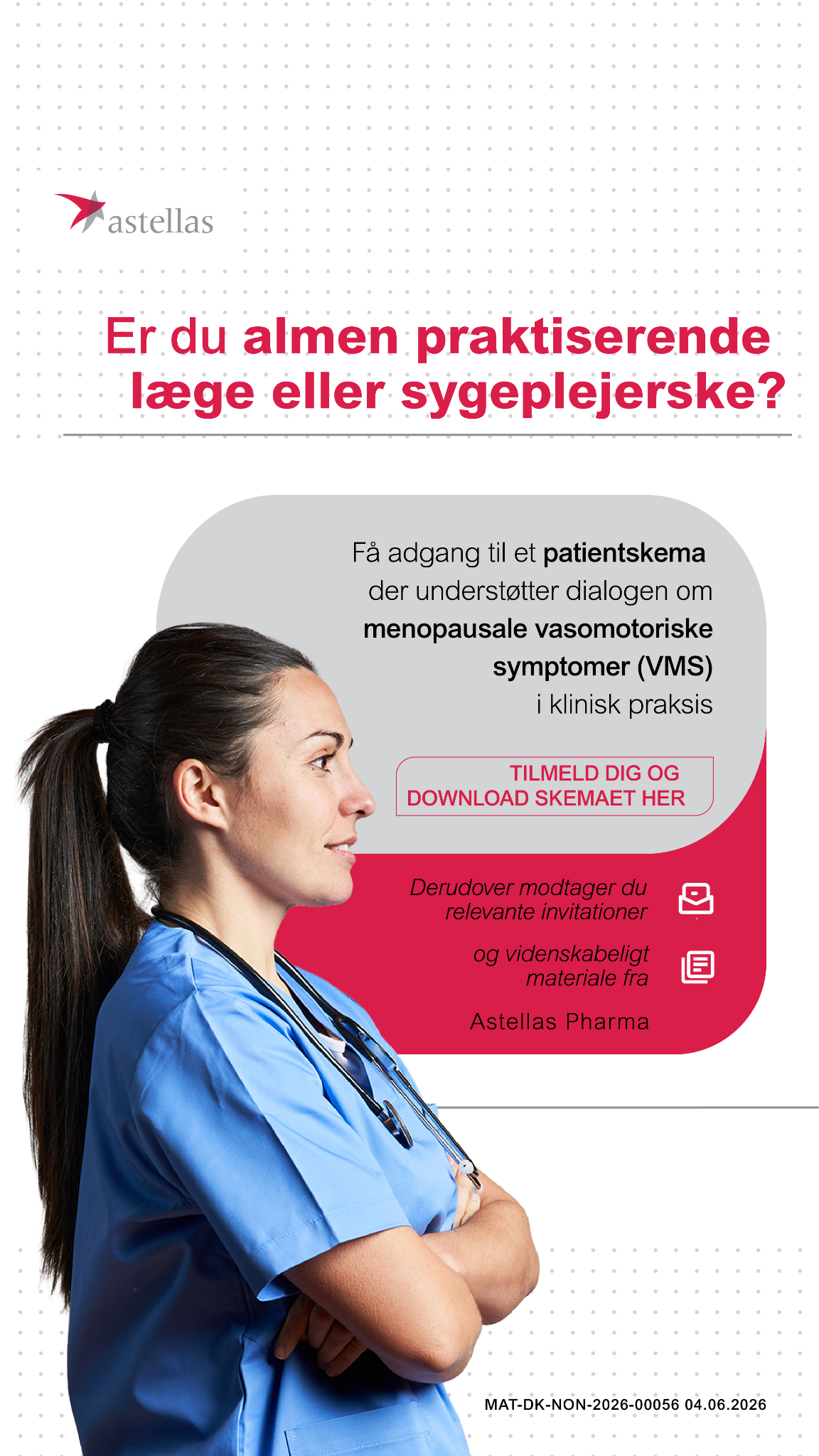 Astellas Pharma Nordic Facebook ad from Jun 24, 2026