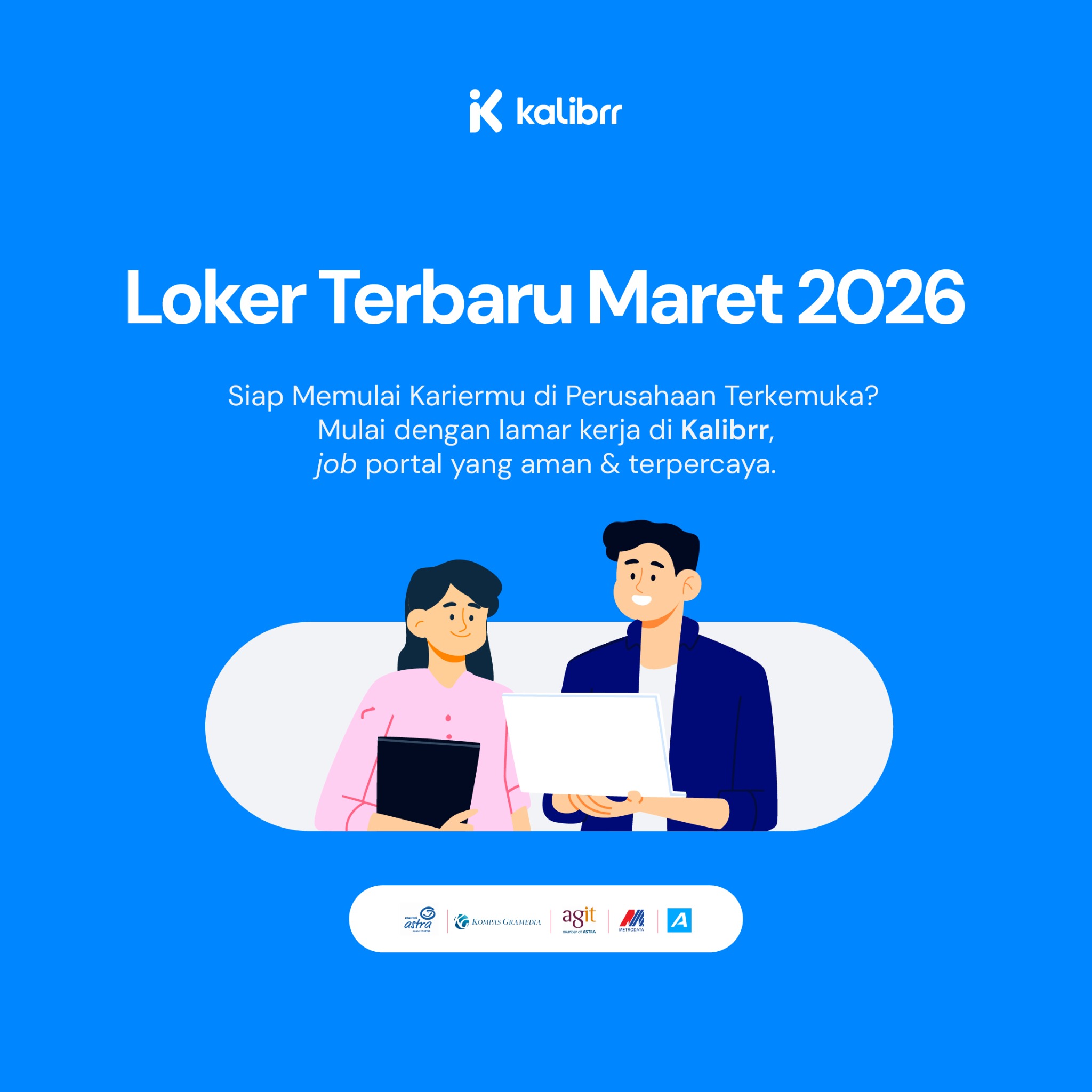 Kalibrr Indonesia Facebook ad: Loker Terbaru & Terpercaya Maret 2026!