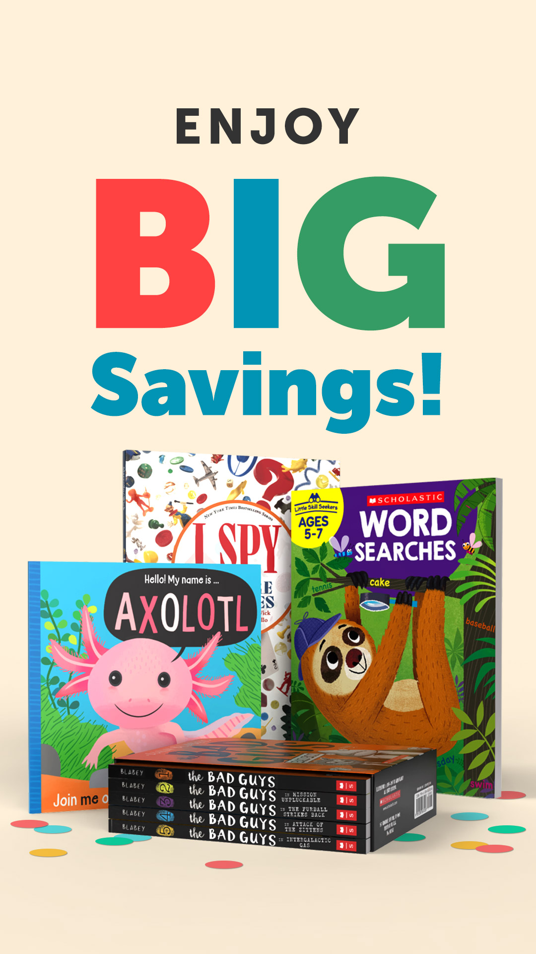 Scholastic Facebook ad