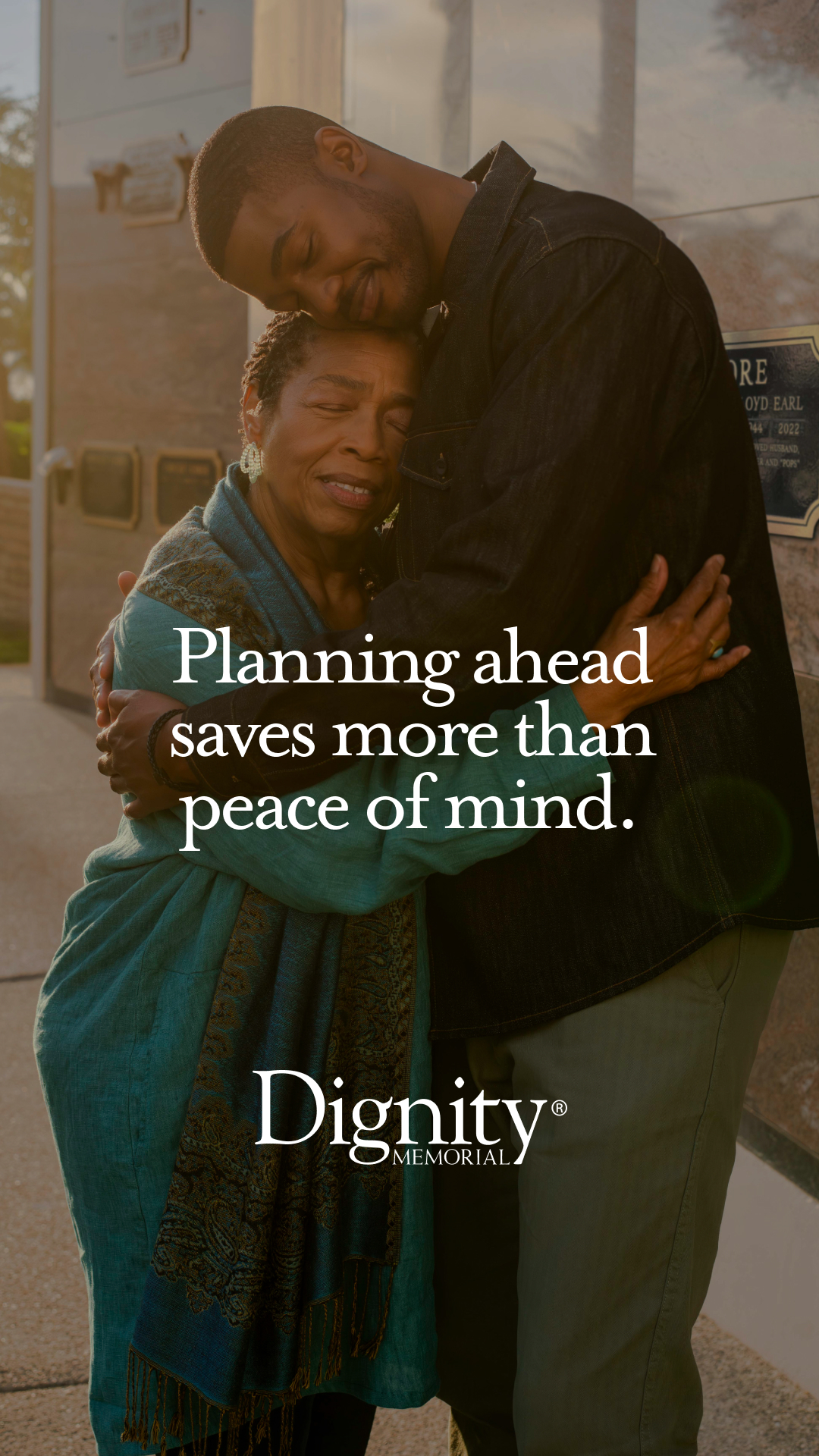 Dignity Memorial Facebook ad