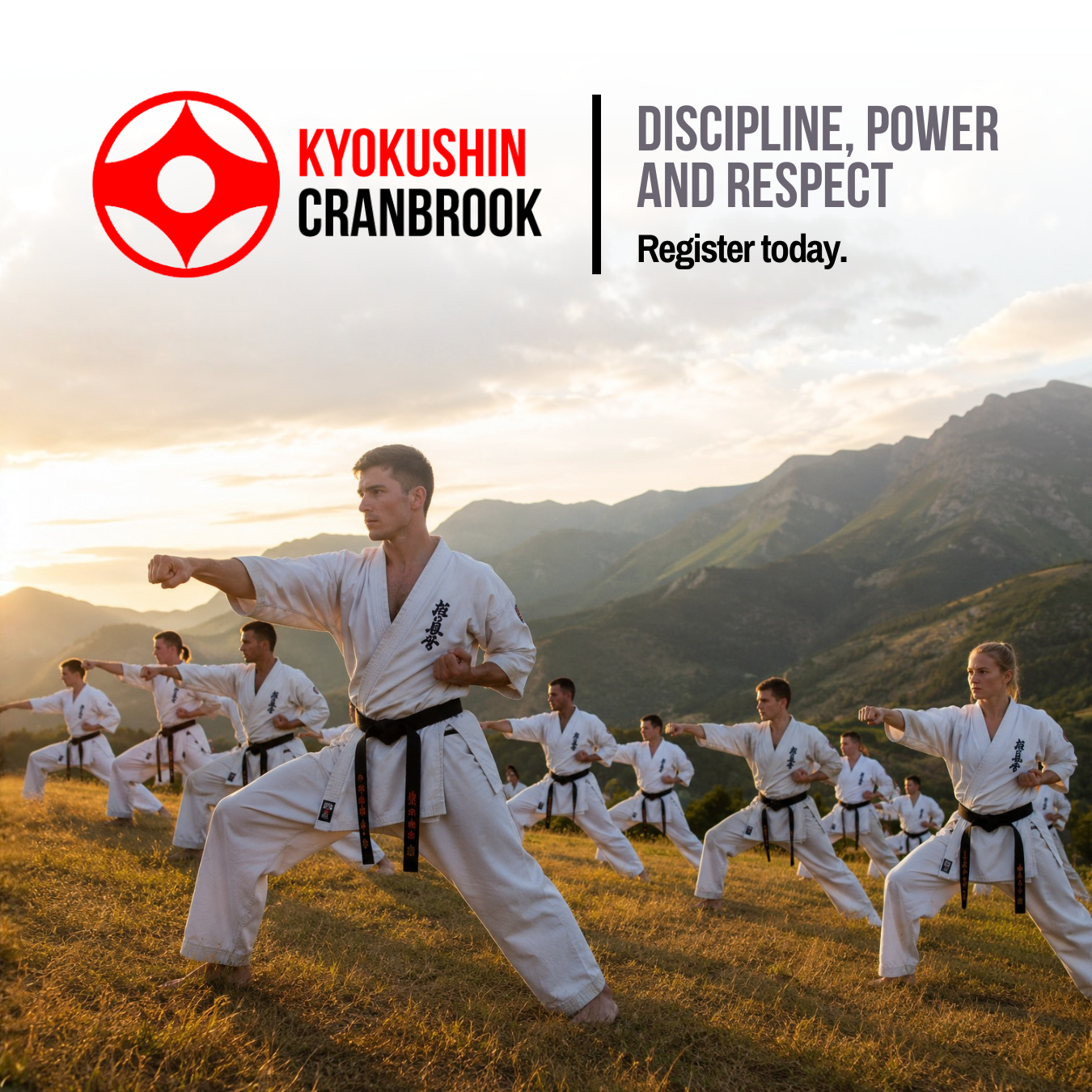 Cranbrook Kyokushin Karate Facebook ad