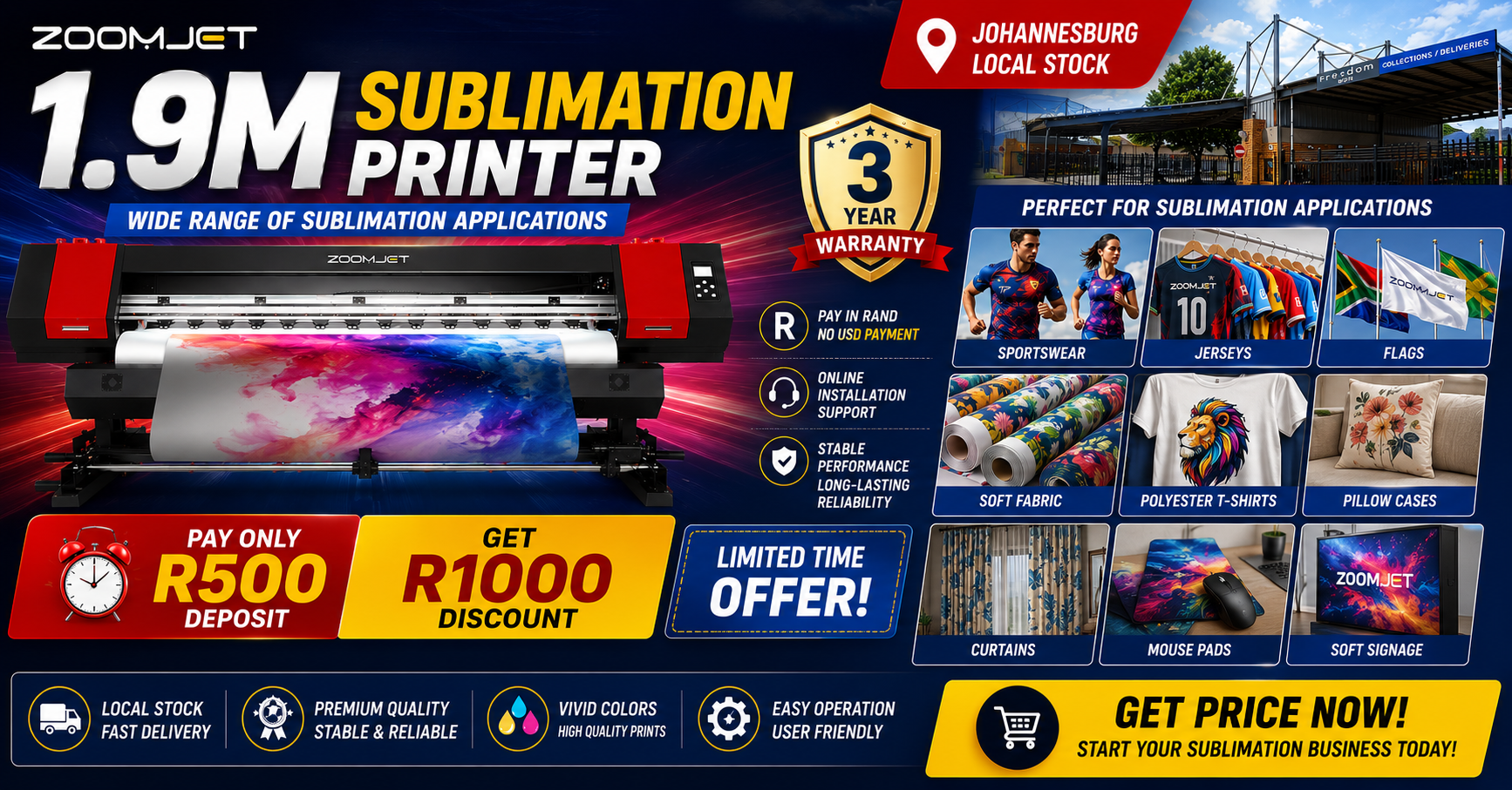 Zoomjet Printer Facebook ad