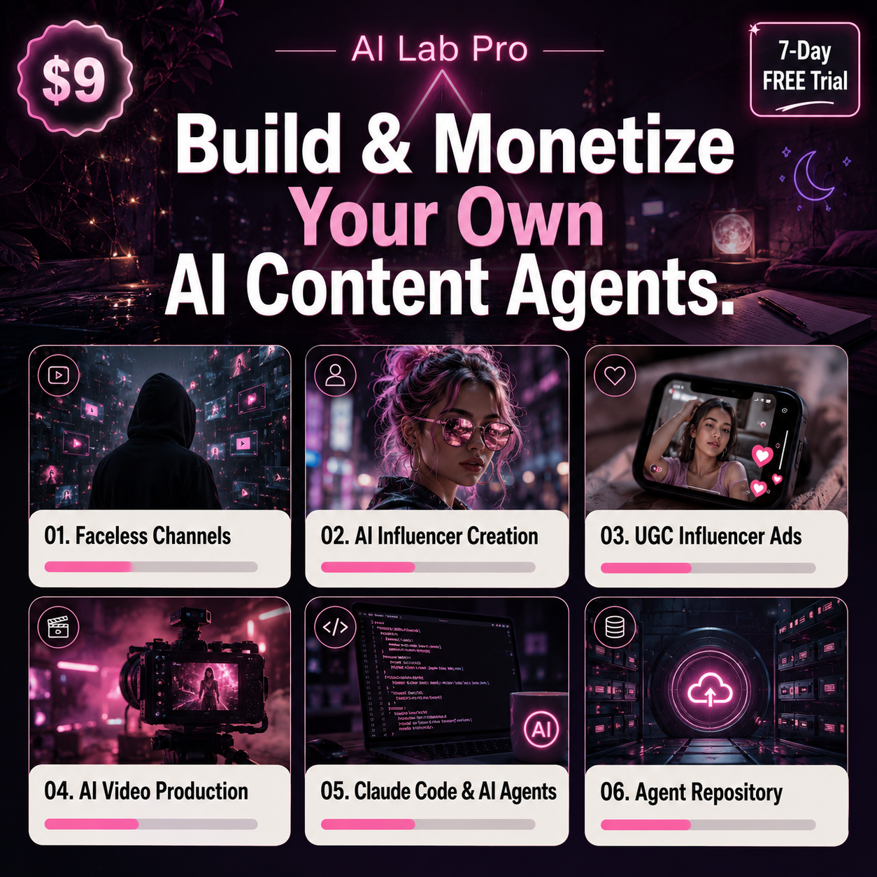 AI Lab Facebook ad