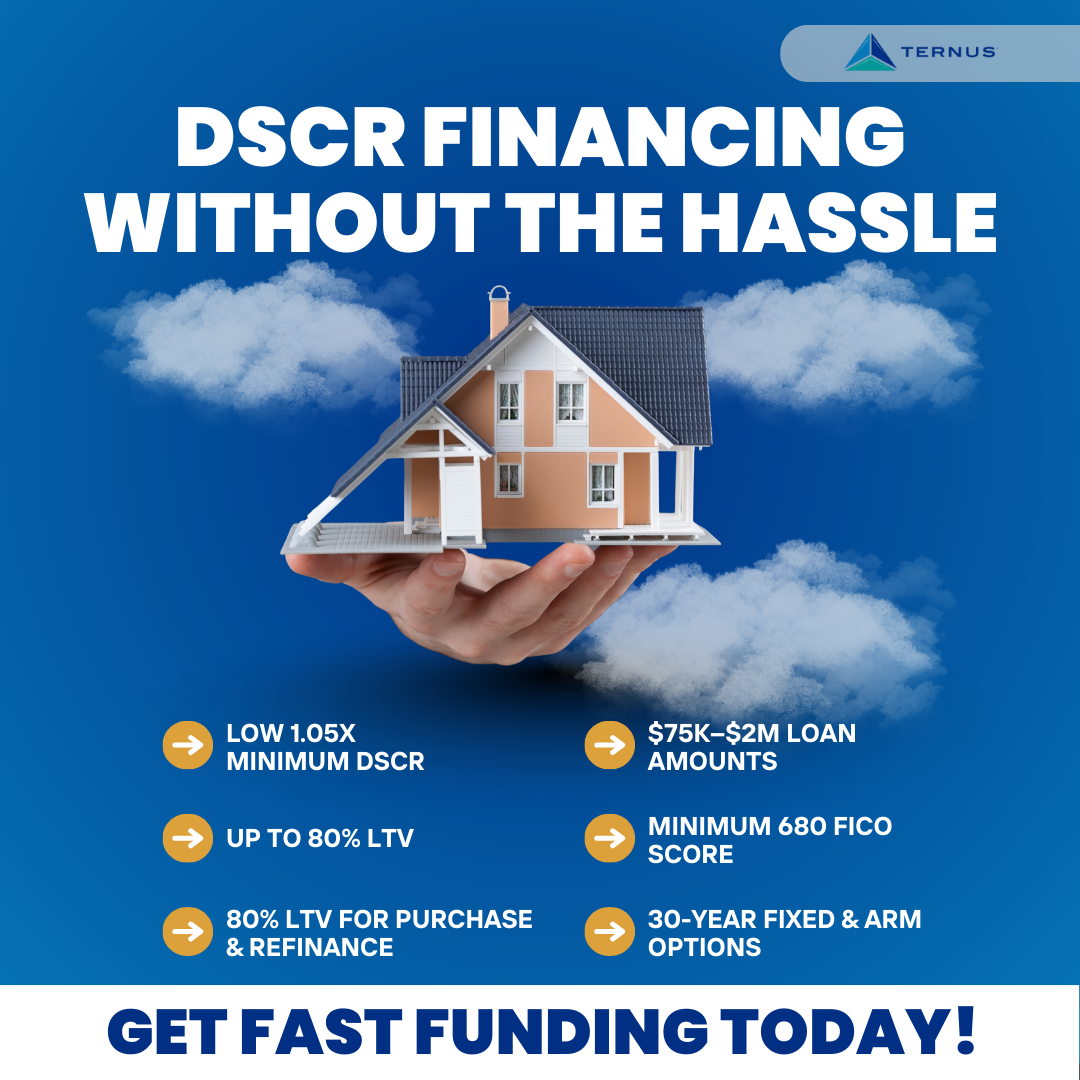 Ternus Facebook ad: See DSCR Options