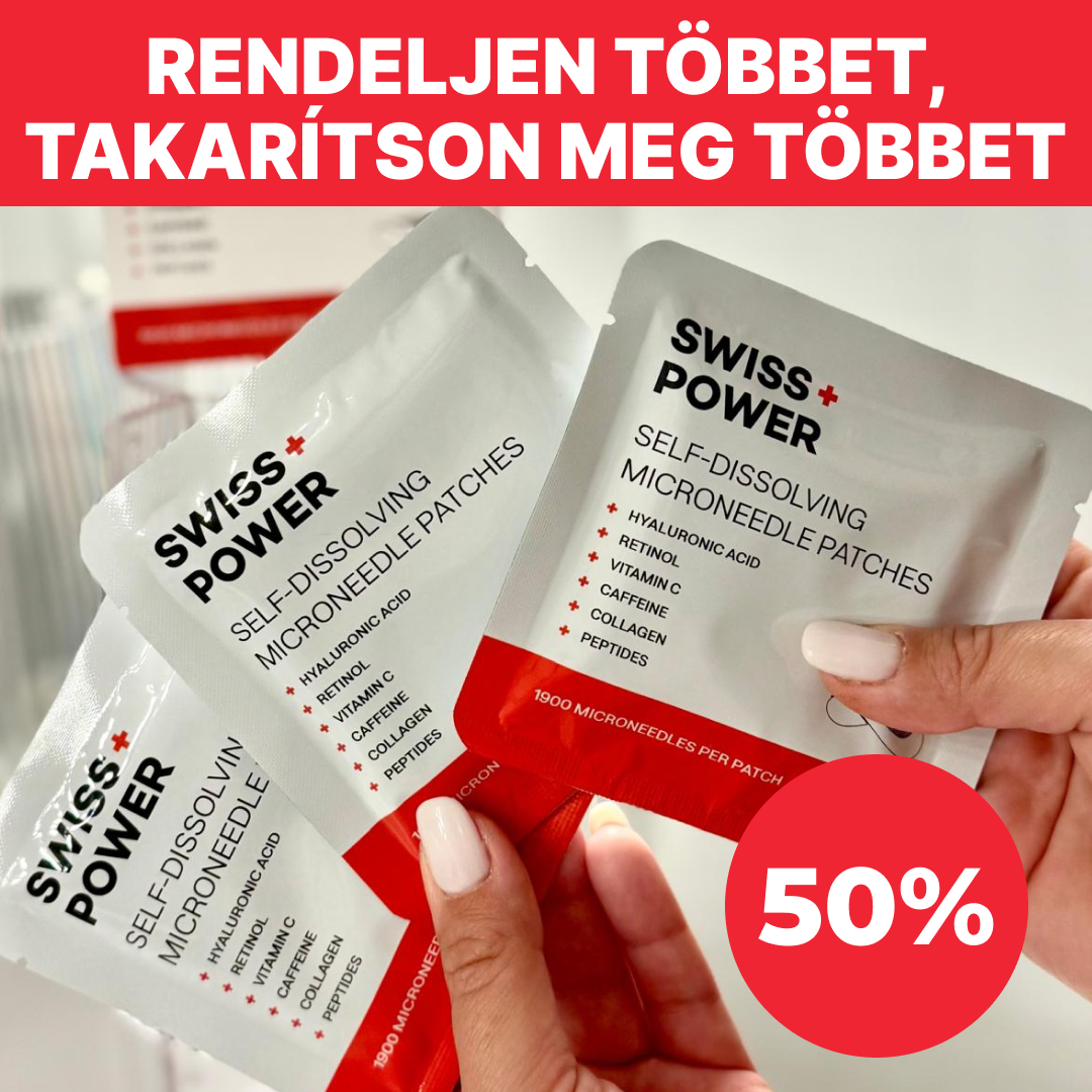Swiss + Power Magyarország Facebook ad: A szem alatti táskák rémálmának vége