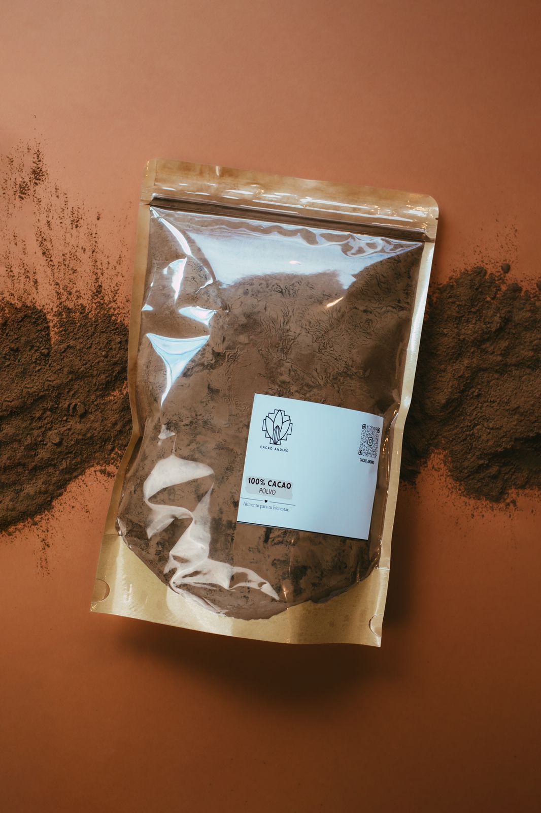 Cacao Andino Facebook ad: Cacao En Polvo 100%