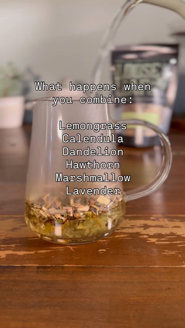 The Loose Leaf Tea Facebook ad: This blend works because the herbs work together.