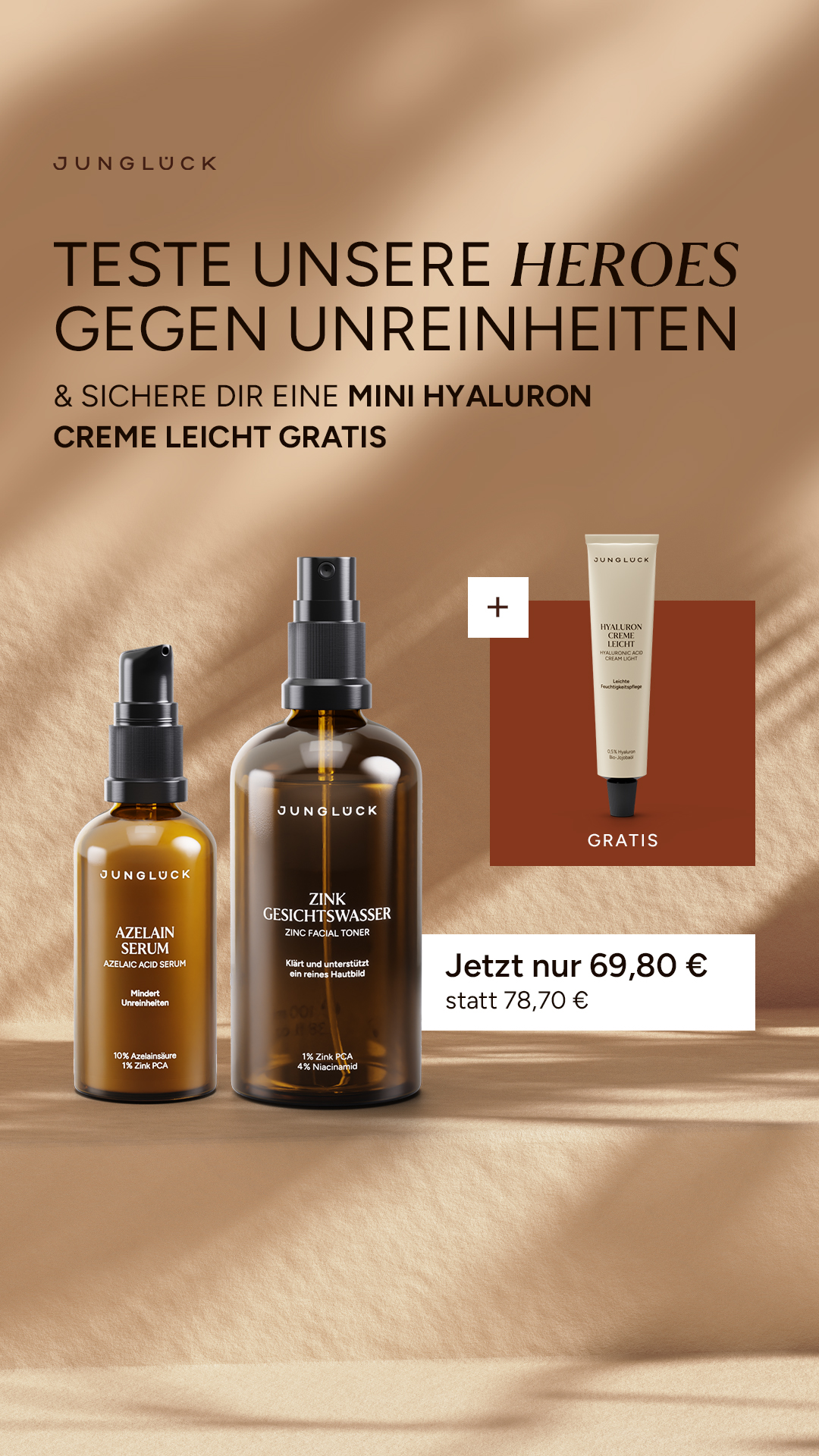 Junglück Facebook ad