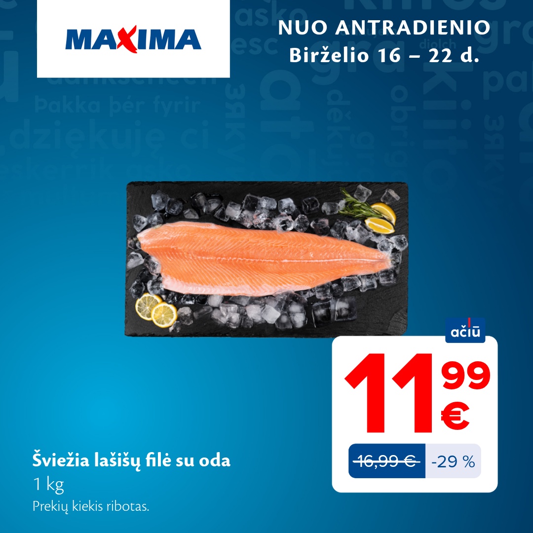 Maxima LT Facebook ad