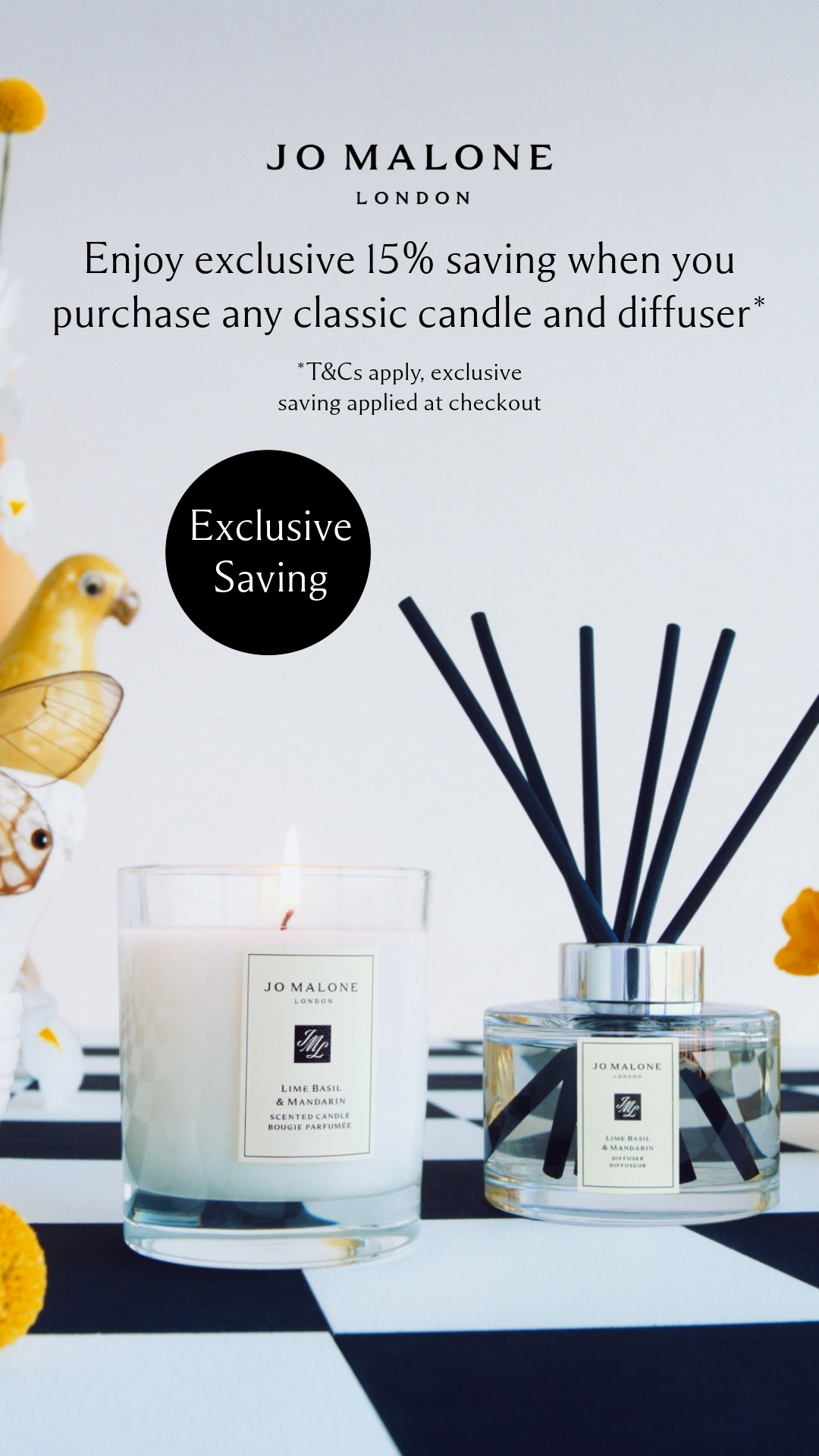 Jo Malone London Facebook ad