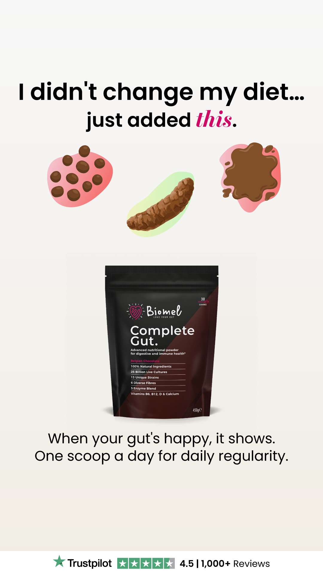 Biomel Facebook ad