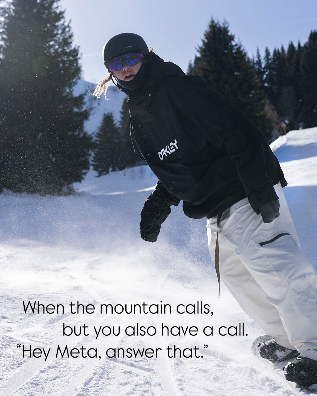 Oakley Meta Facebook ad